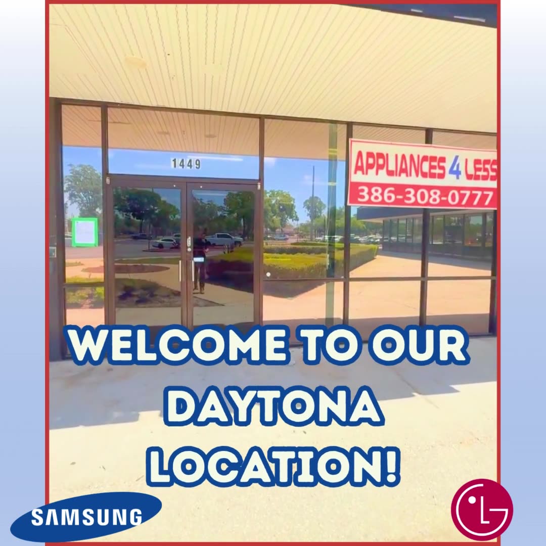 Appliances 4 Less Daytona Facebook ad: 50% OFF ALL APPLIANCES