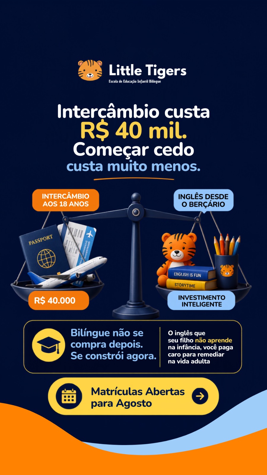 Littletigersrioclaro Facebook ad: Quero agendar uma visita