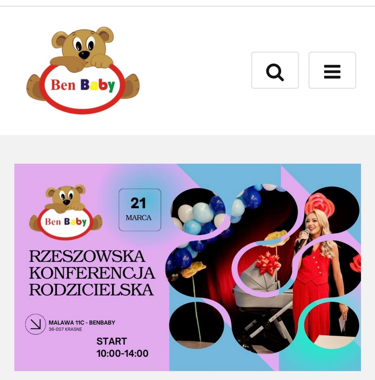 BenBaby Wszystko dla Dziecka Facebook ad: Sprzedaż biletów właśnie ruszyła!