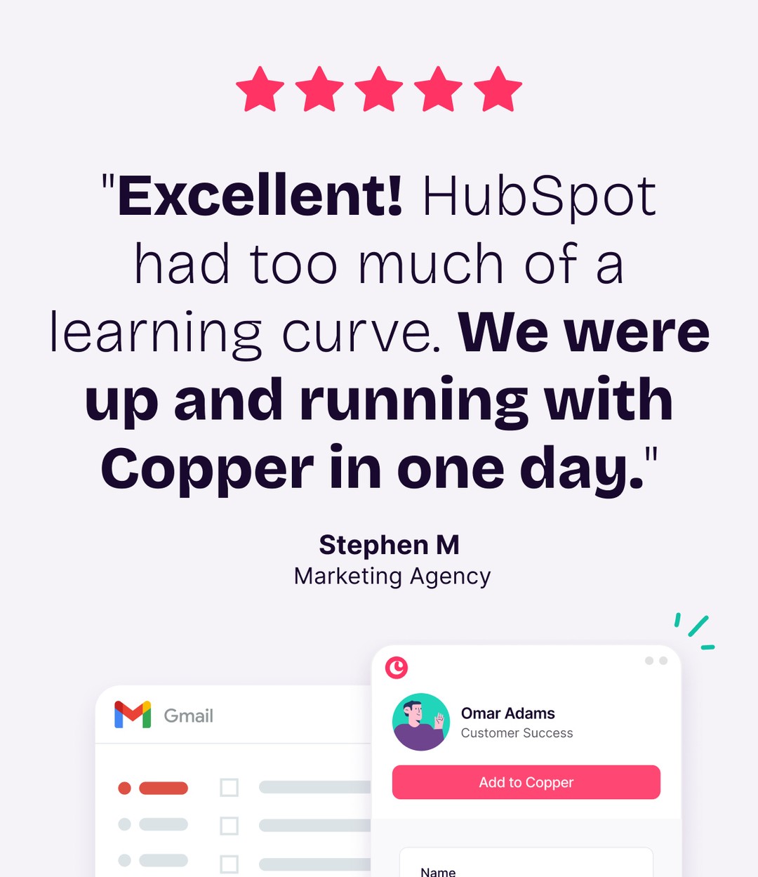 Copper Facebook ad