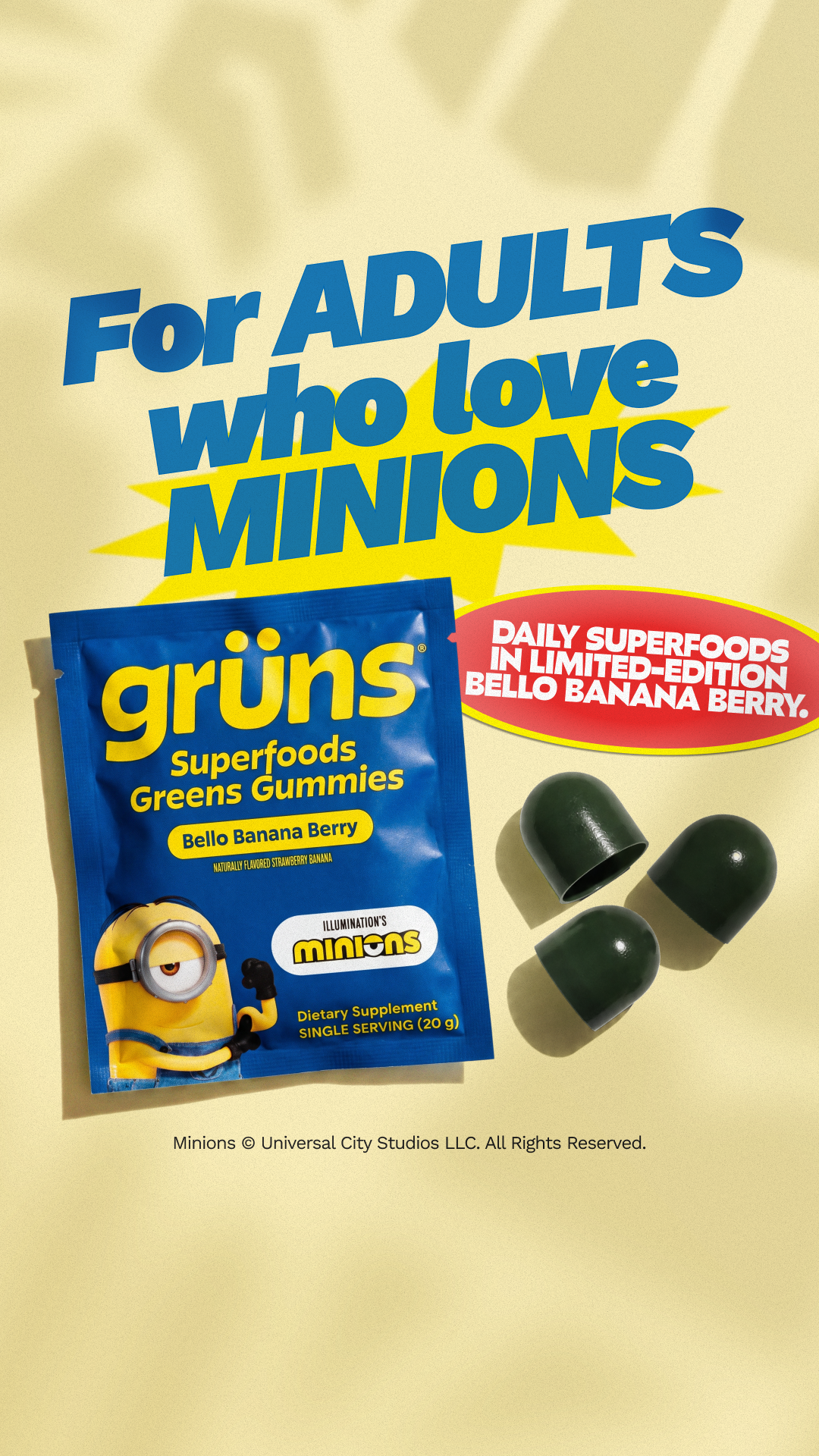 Grüns Facebook ad