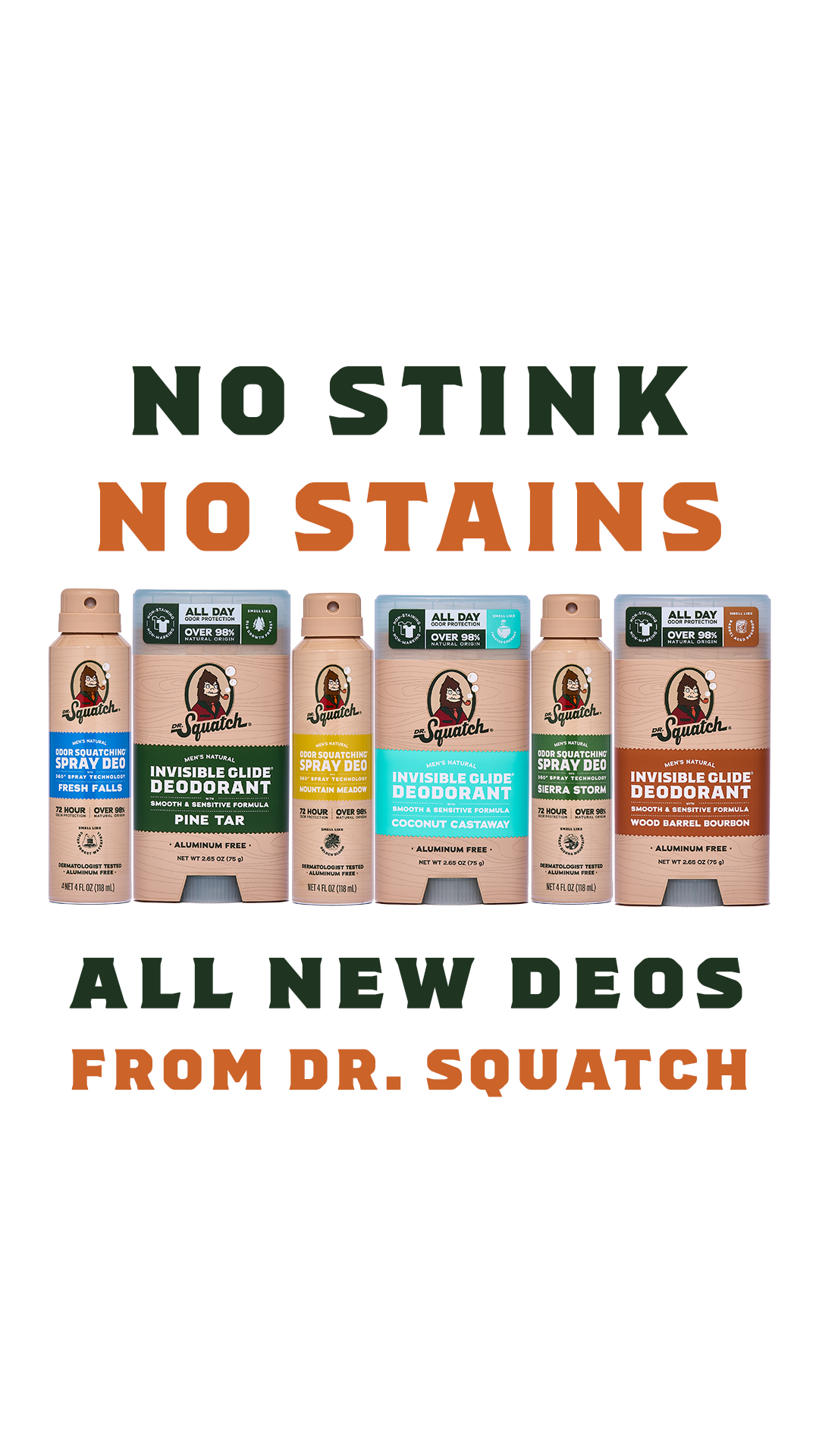 Dr. Squatch Facebook ad