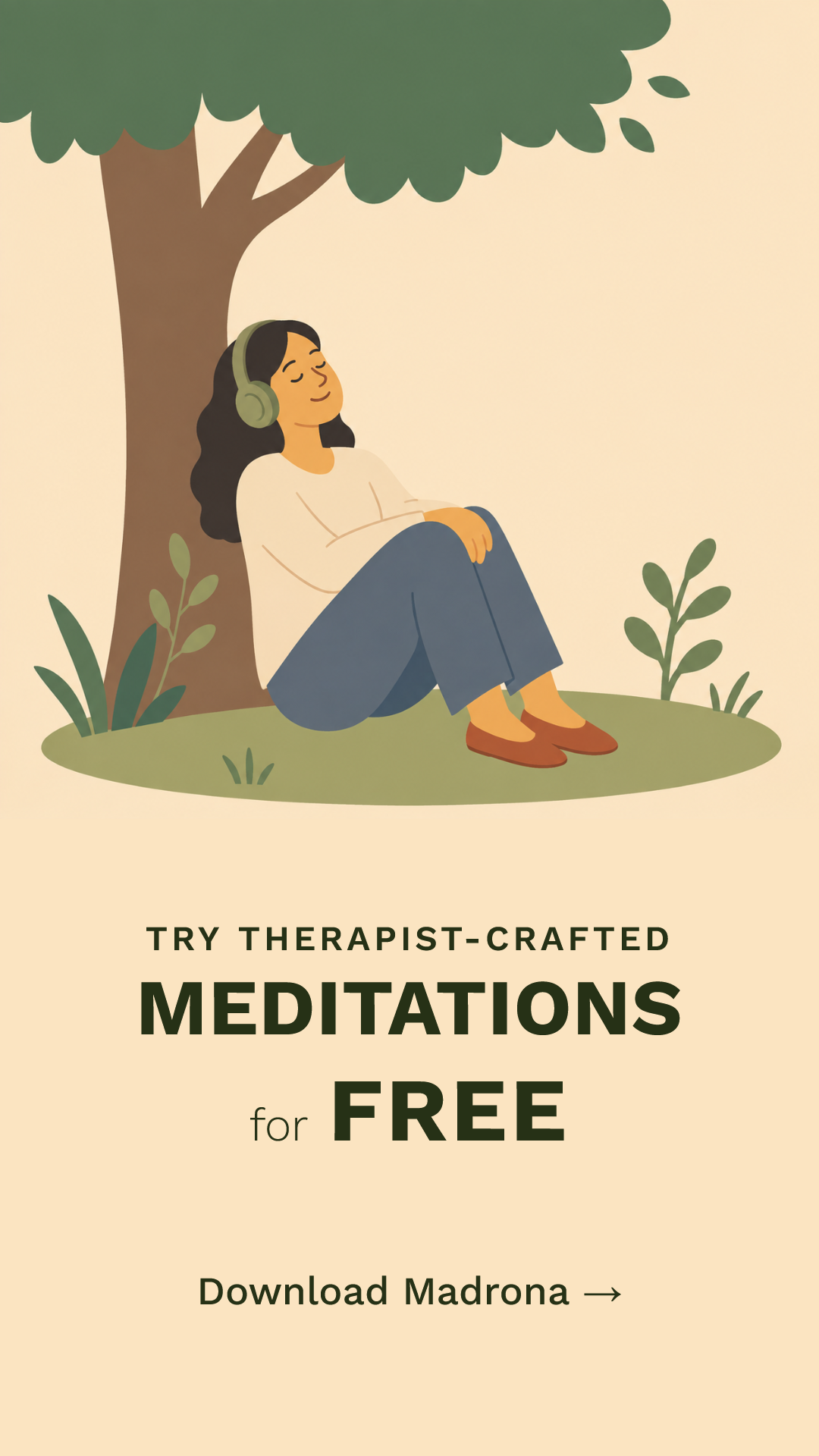 Madrona Meditation Facebook ad
