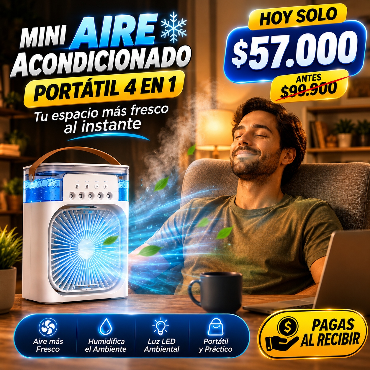 Tupe Facebook ad: Chatea con nosotros