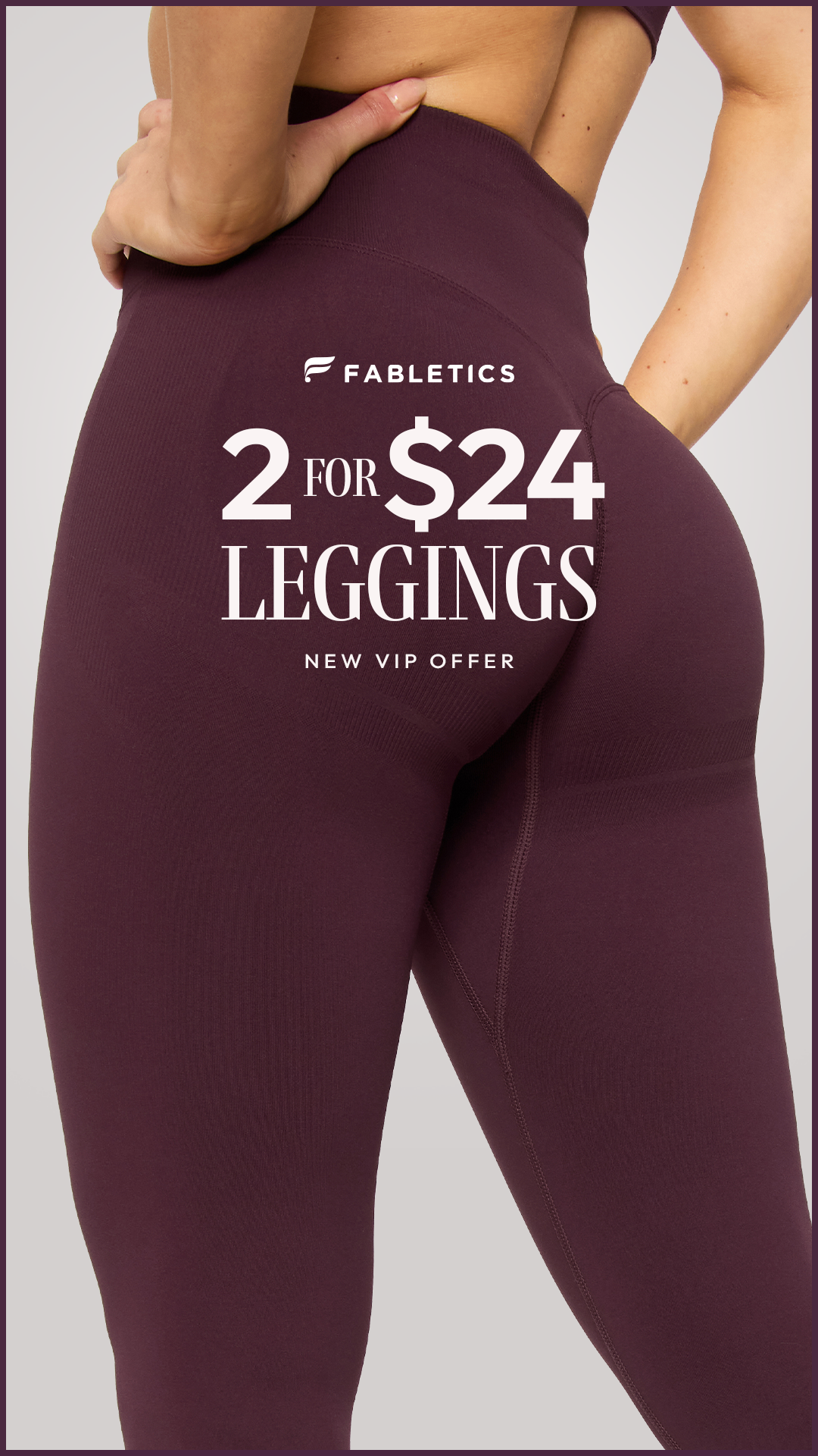 Fabletics Facebook ad
