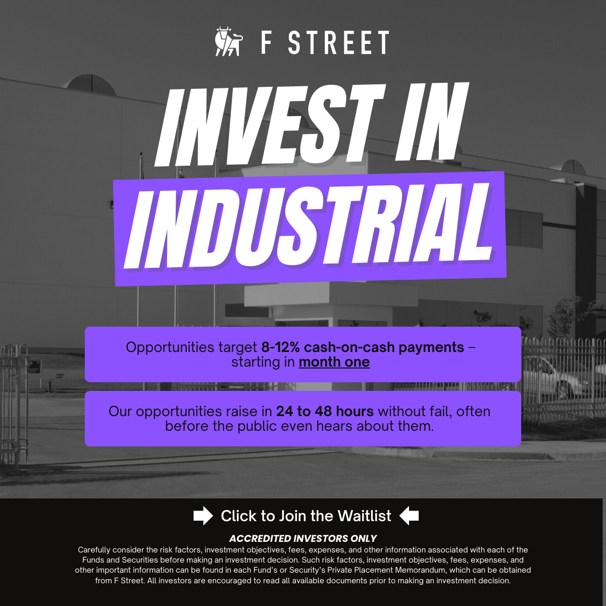F Street Facebook ad from Feb 11, 2026