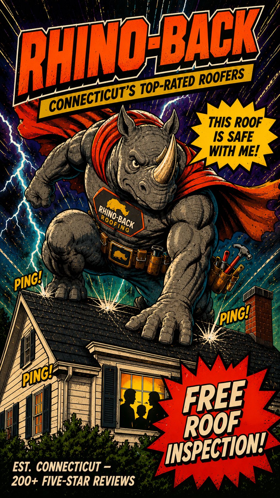 Rhino-Back Roofing Facebook ad from Jun 19, 2026