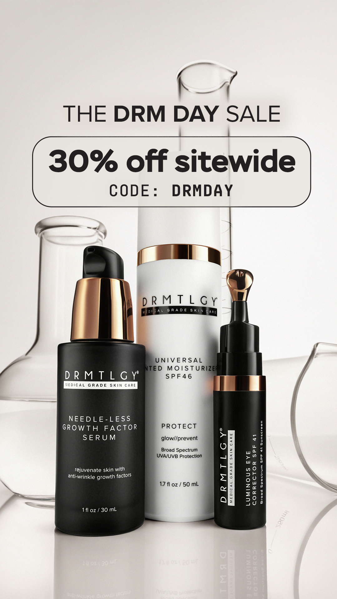DRMTLGY Facebook ad