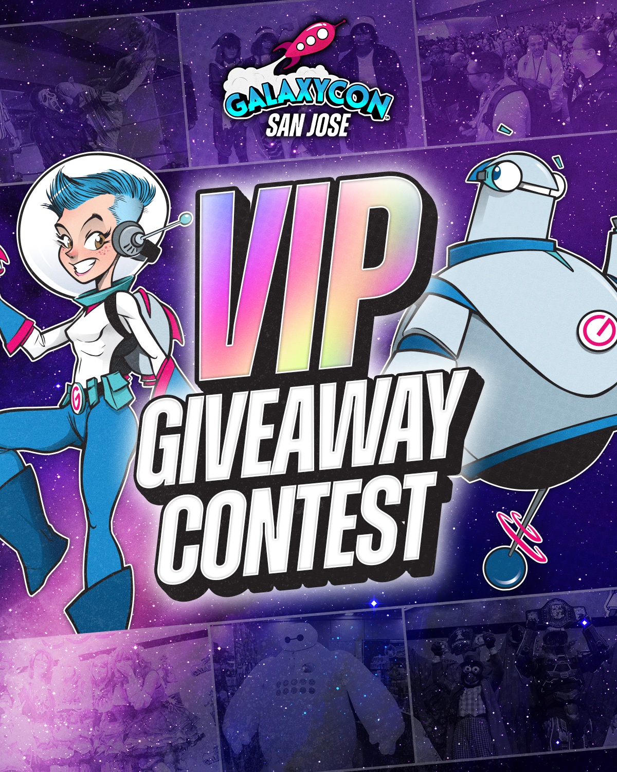 GalaxyCon San Jose Facebook ad: GalaxyCon San Jose Giveaway