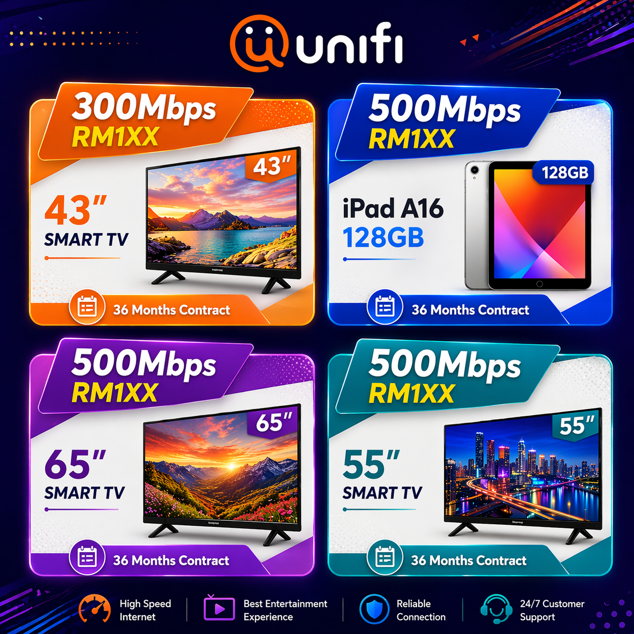 TM UNIFI Online Facebook ad