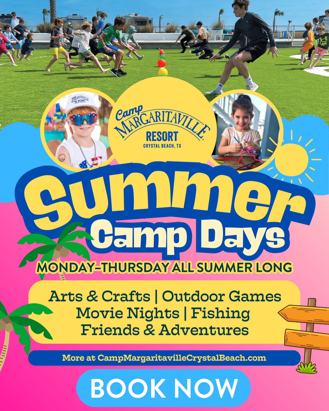 Camp Margaritaville Resort Crystal Beach Facebook ad