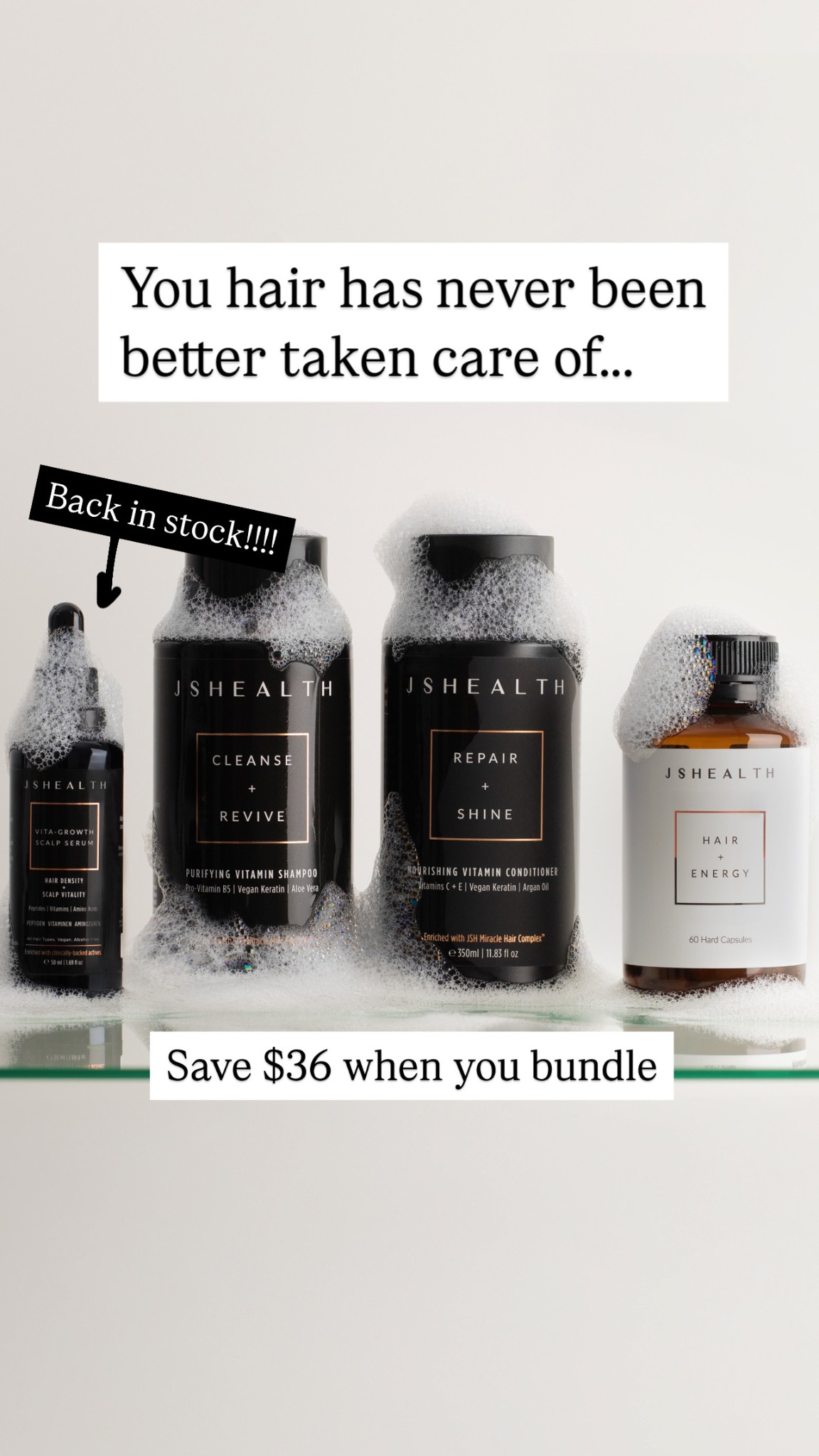 JSHealth Vitamins Results Facebook ad