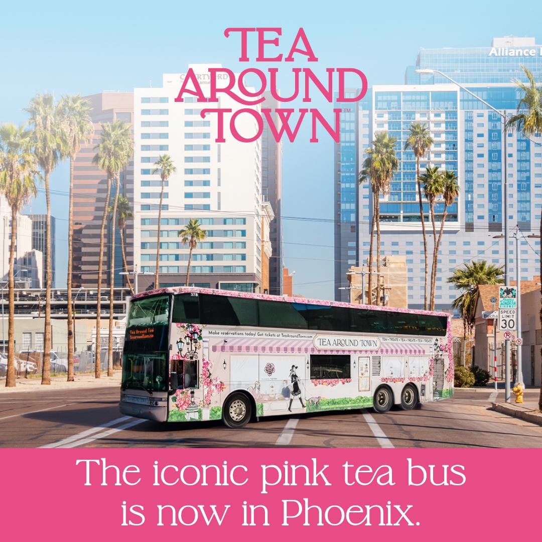 Tea Around Town Facebook ad
