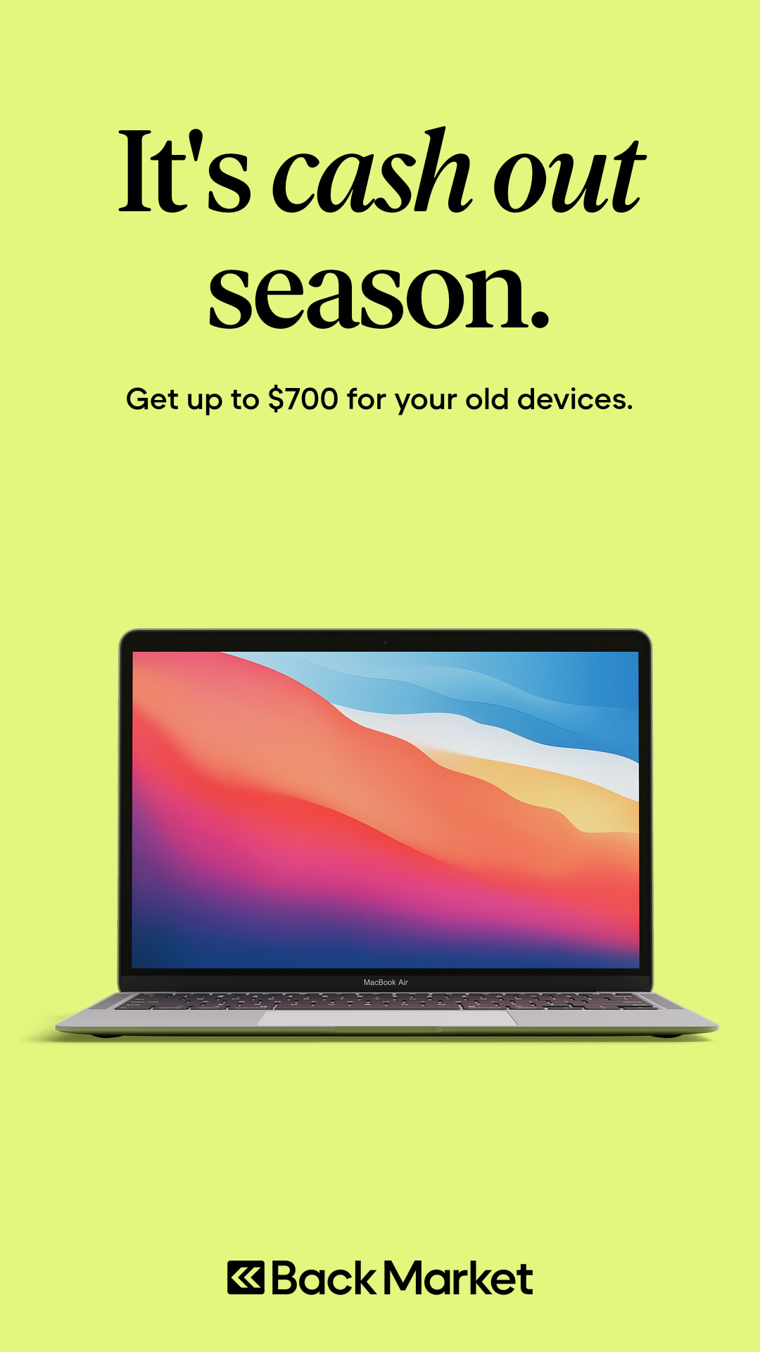 Back Market Facebook ad