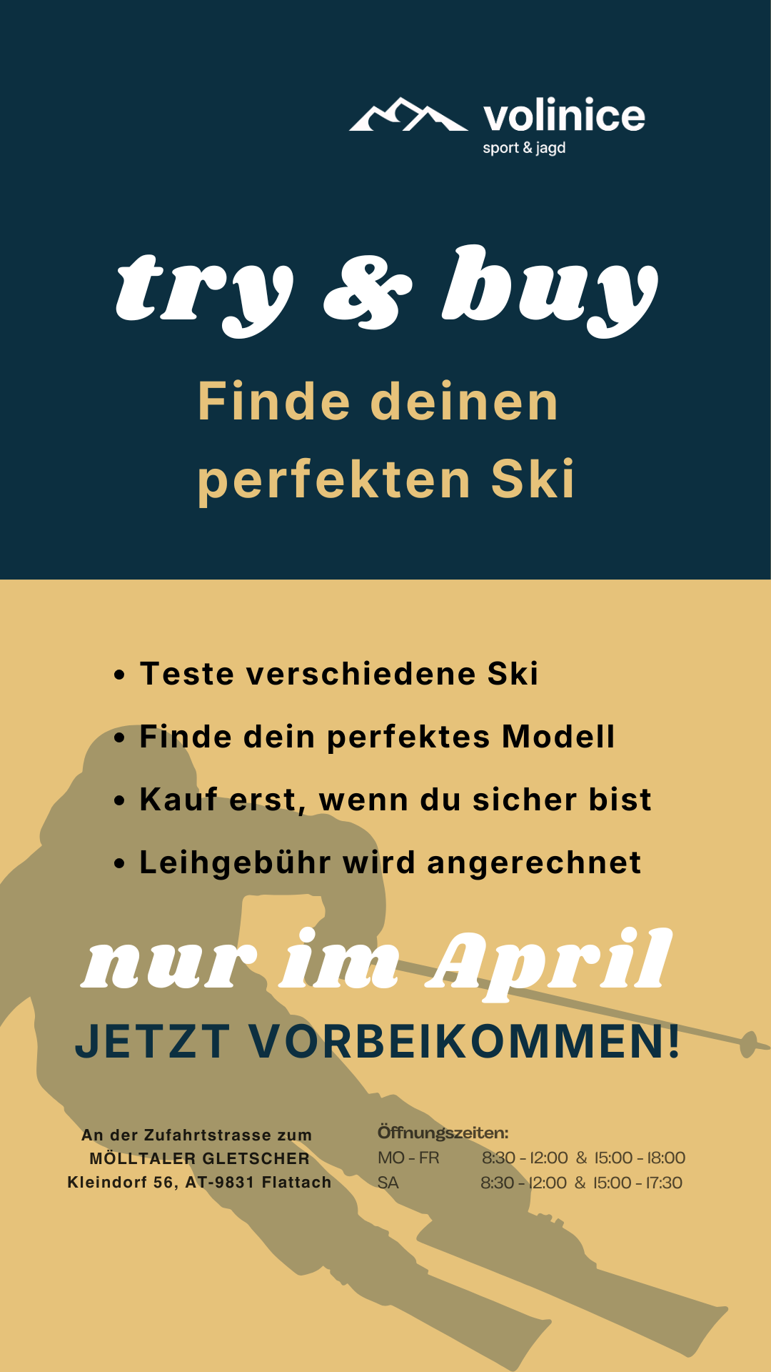 Sport & Jagd volinice Facebook ad