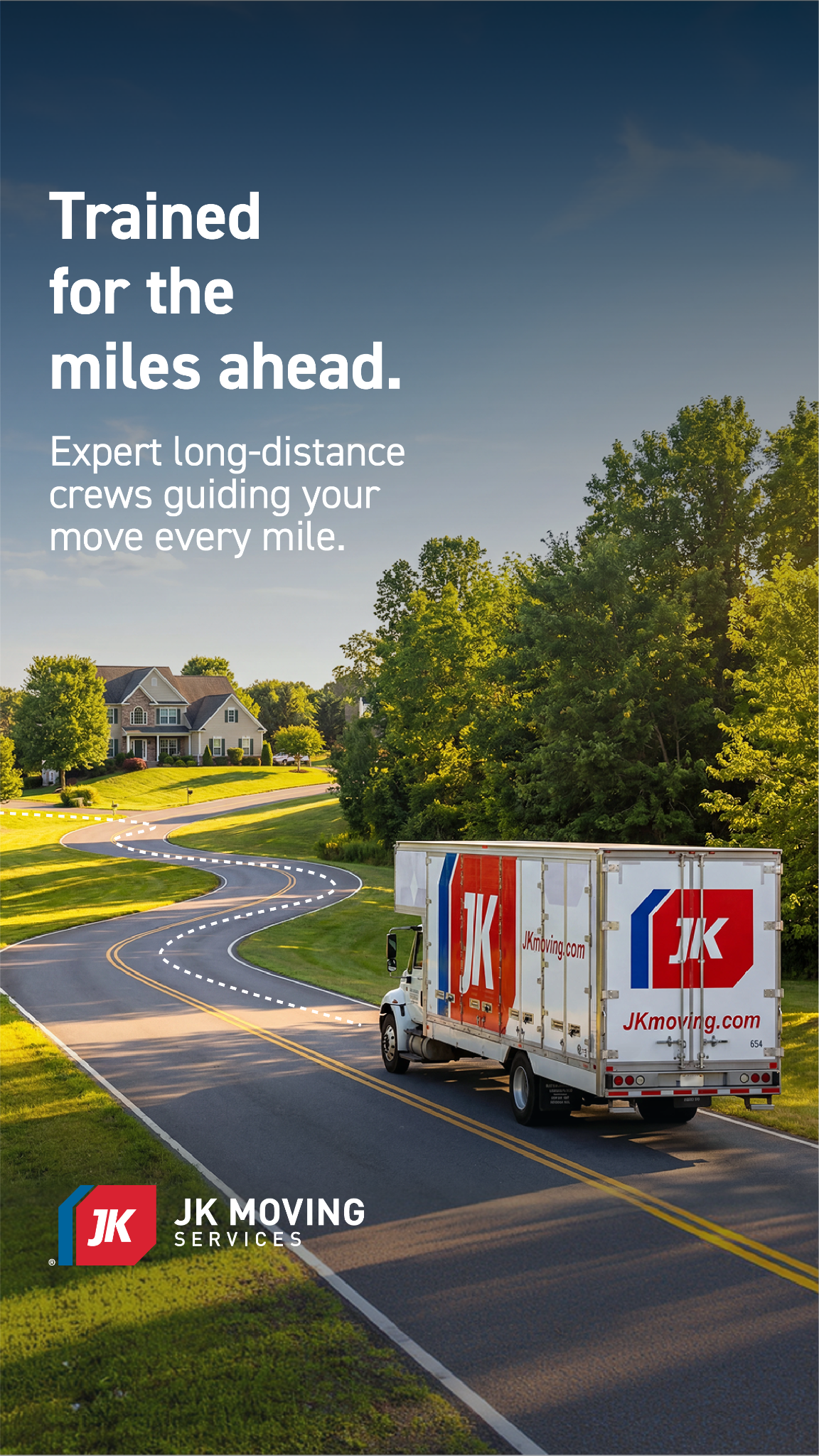 JK Moving Services Facebook ad