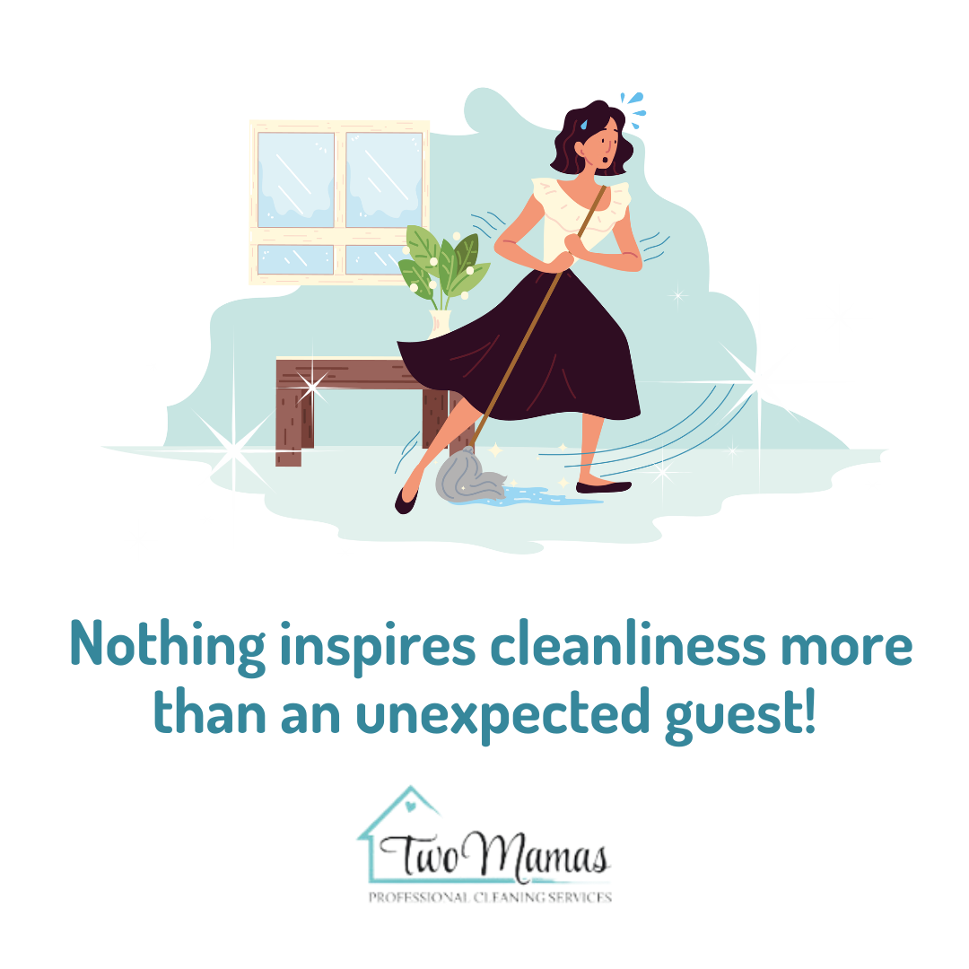 Two Mamas Professional Cleaning Service Facebook ad: Experience the Two Mamas Difference!