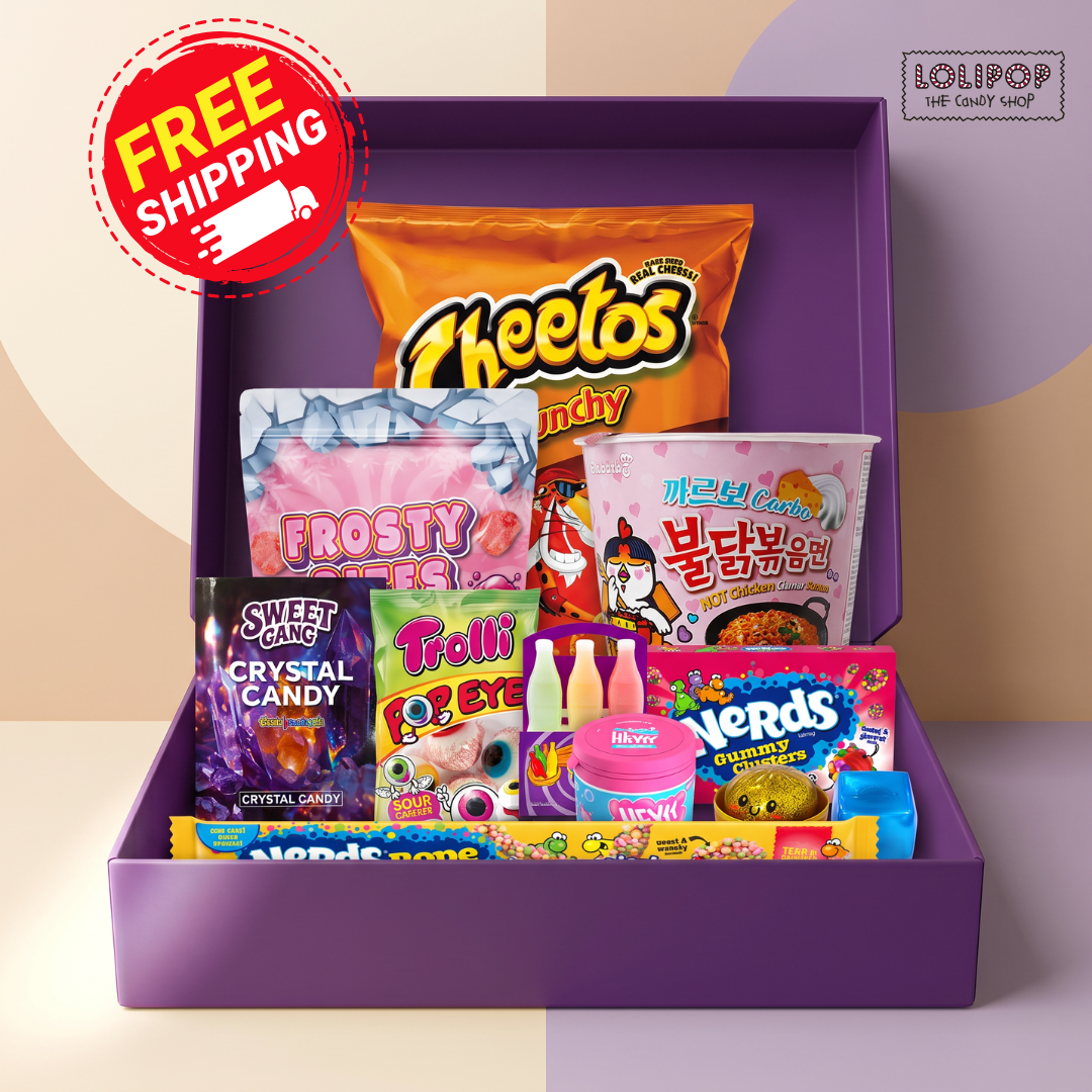 Lolipop Candy Shop Facebook ad: Virale Trends + kostenfreier Versand