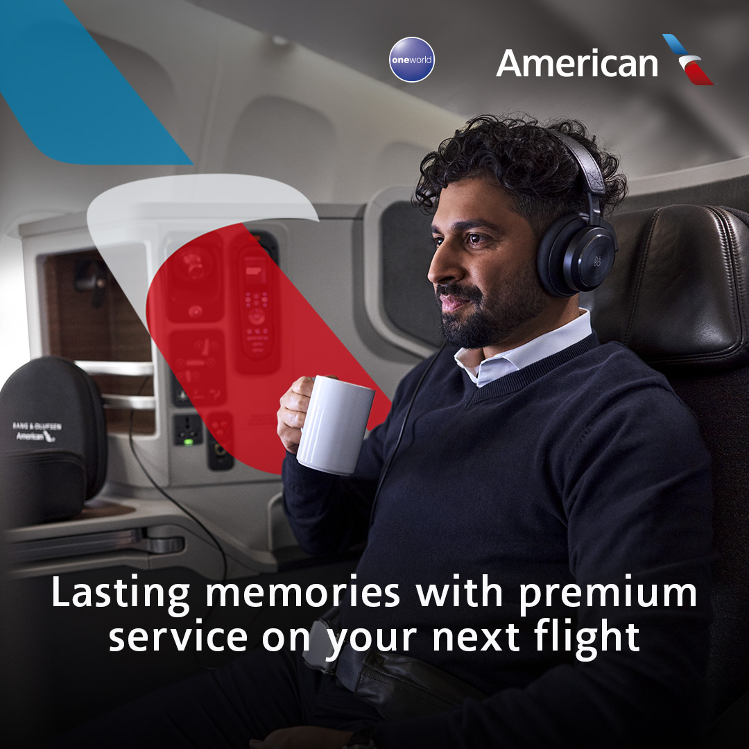 American Airlines Facebook ad
