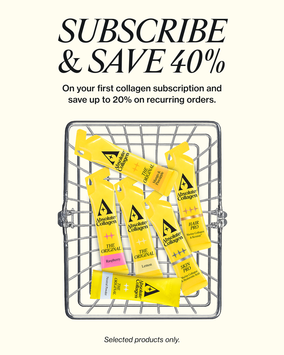 Absolute Collagen Facebook ad