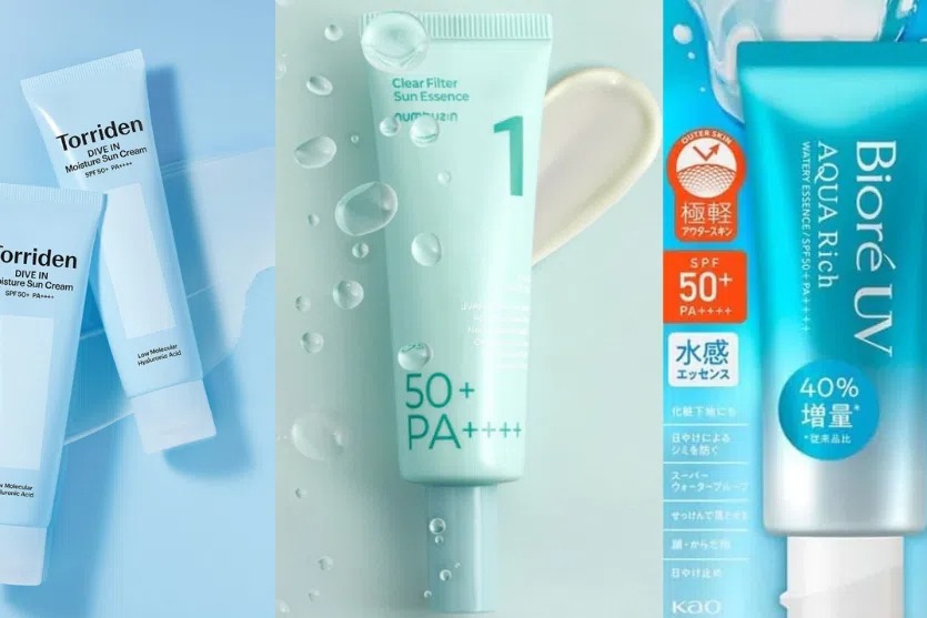 Her World Singapore Facebook ad: Best sunscreens for oily skin and beyond: tested & reviewed