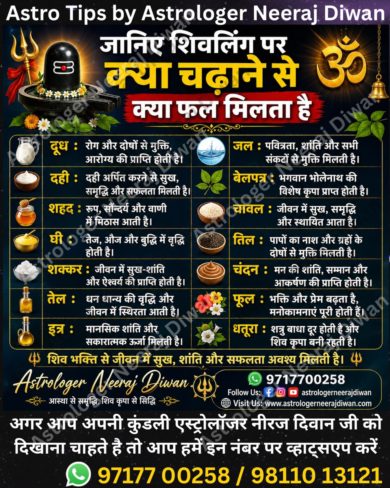 Astrologer Neeraj Diwan Facebook ad: Astrology