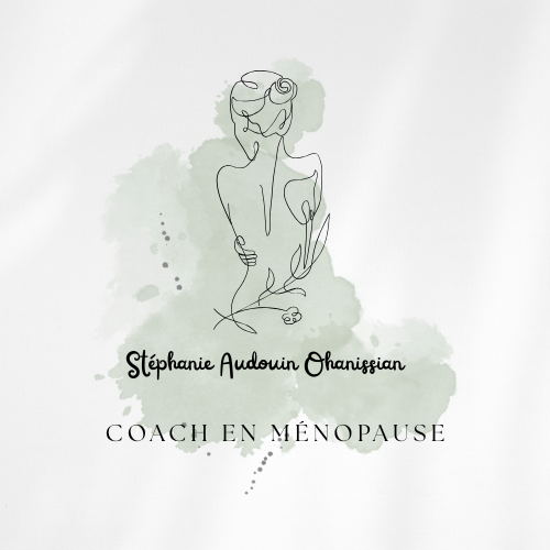 Stéphanie Coach Ménopause Facebook ad from Jan 12, 2026