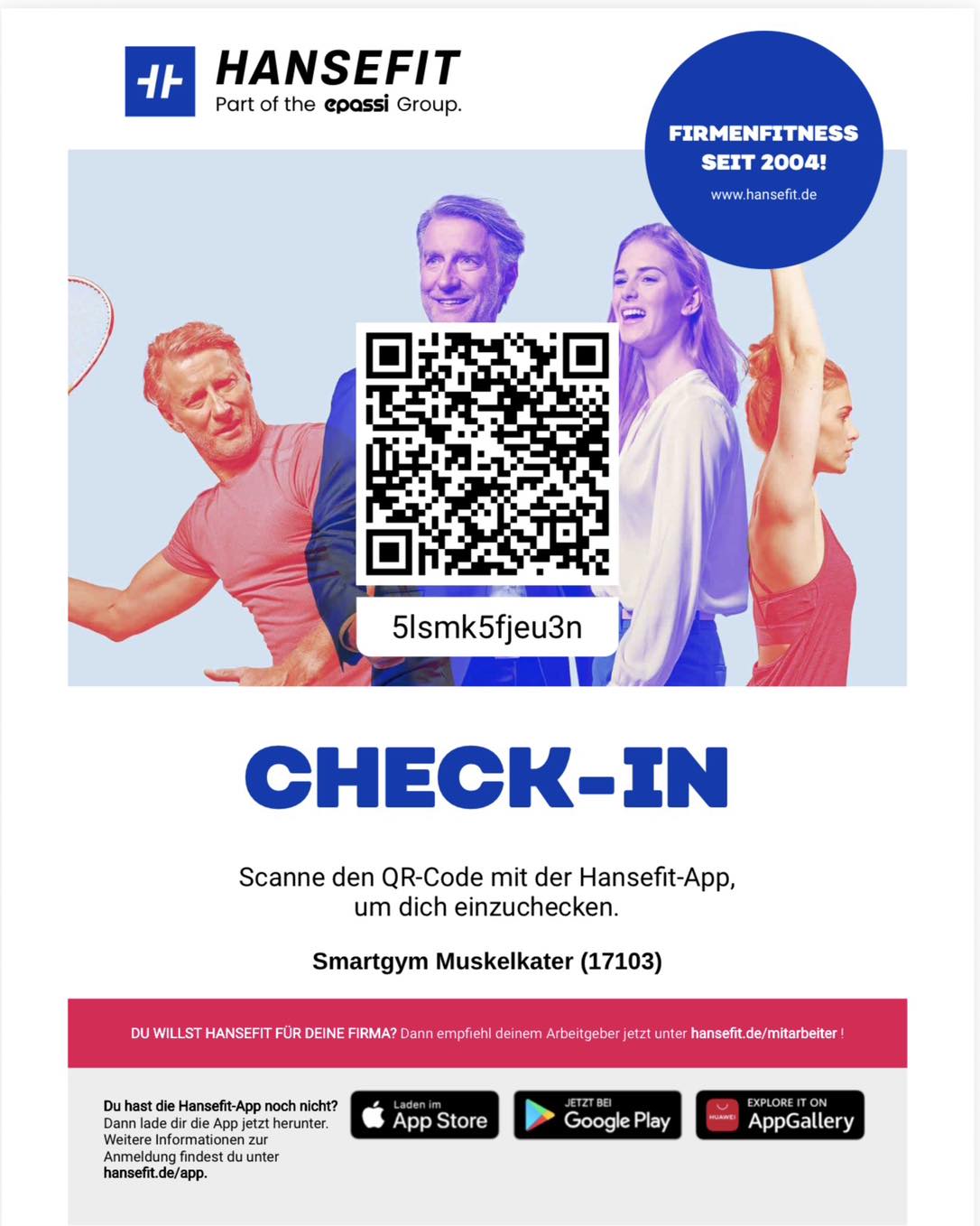 Muskelkater -24/7 SmartGym Facebook ad