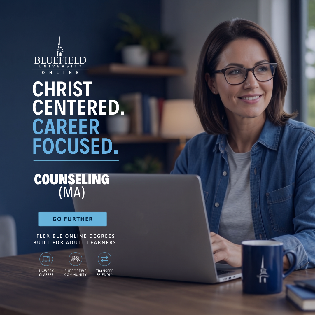 Bluefield University Facebook ad