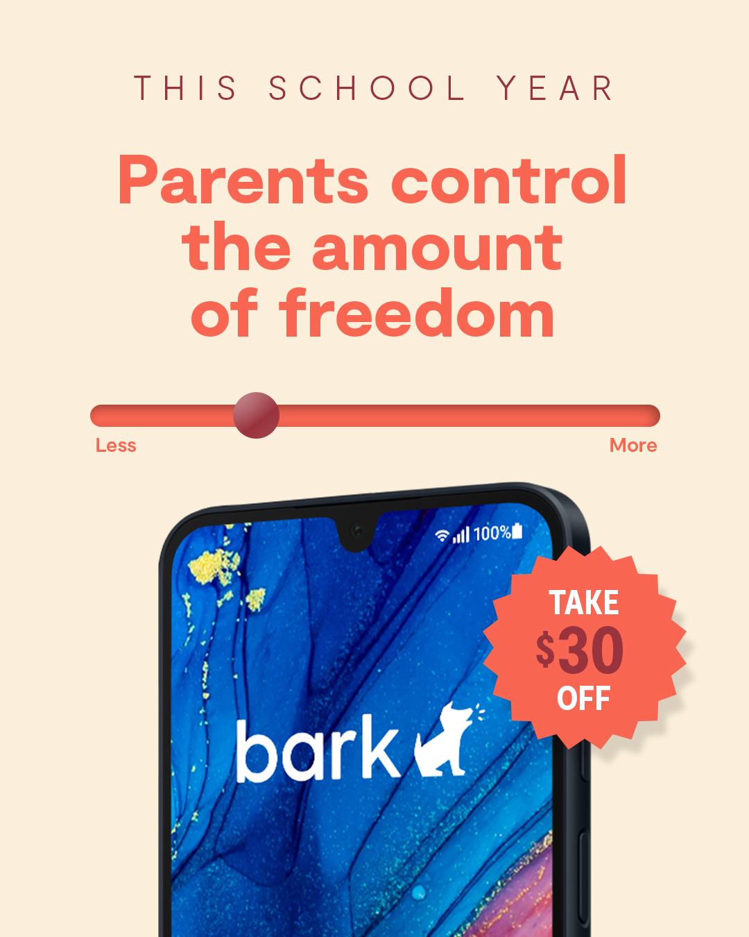 Bark - Parental Controls Facebook ad