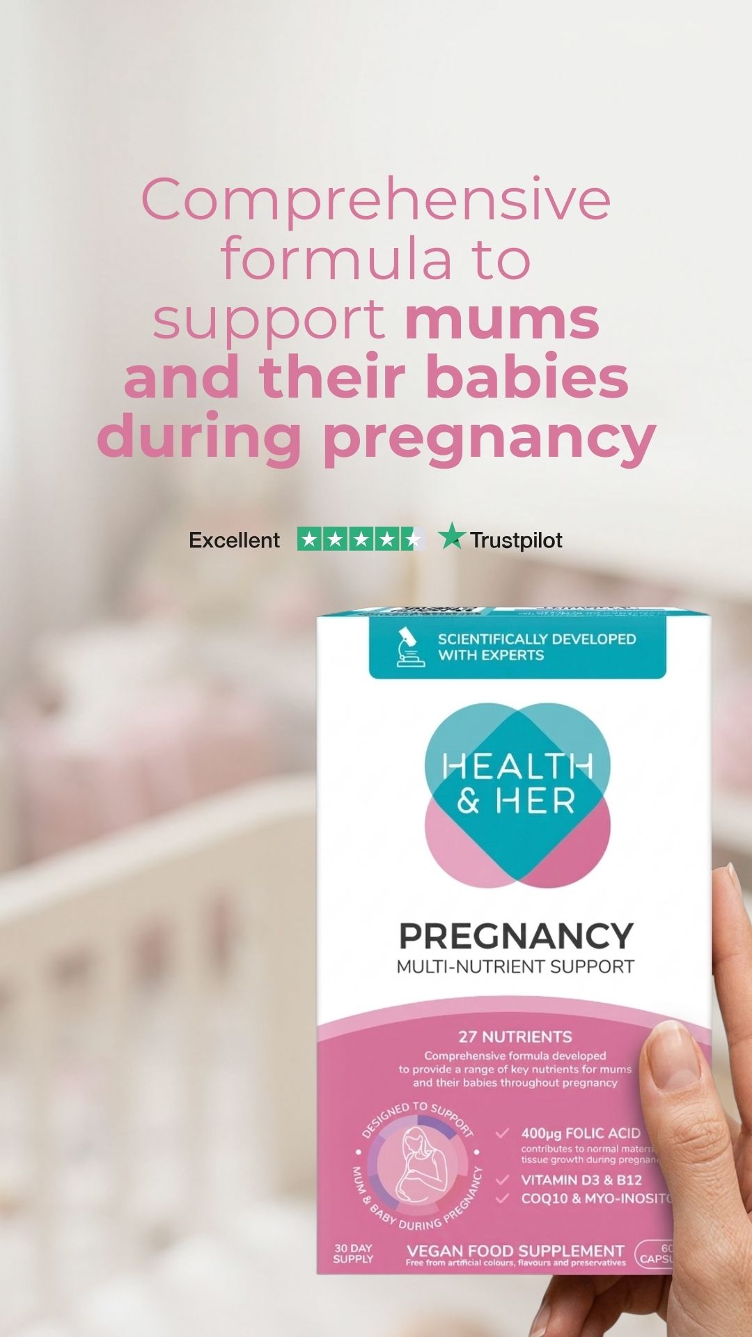 Health & Her Facebook ad