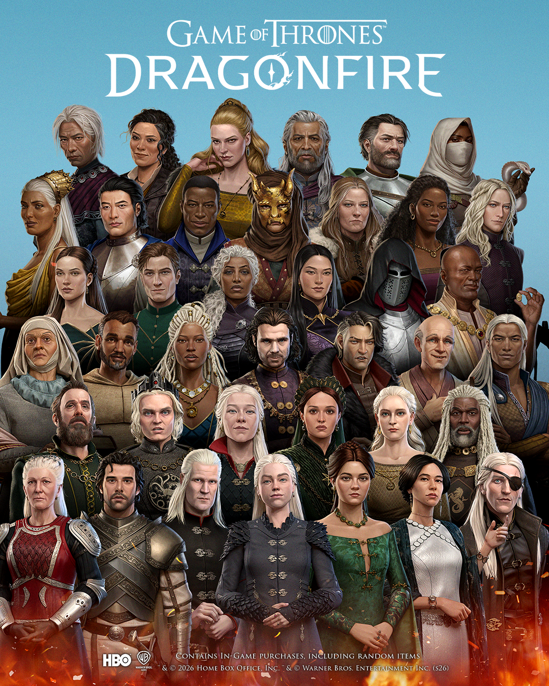 Game of Thrones: Dragonfire Facebook ad