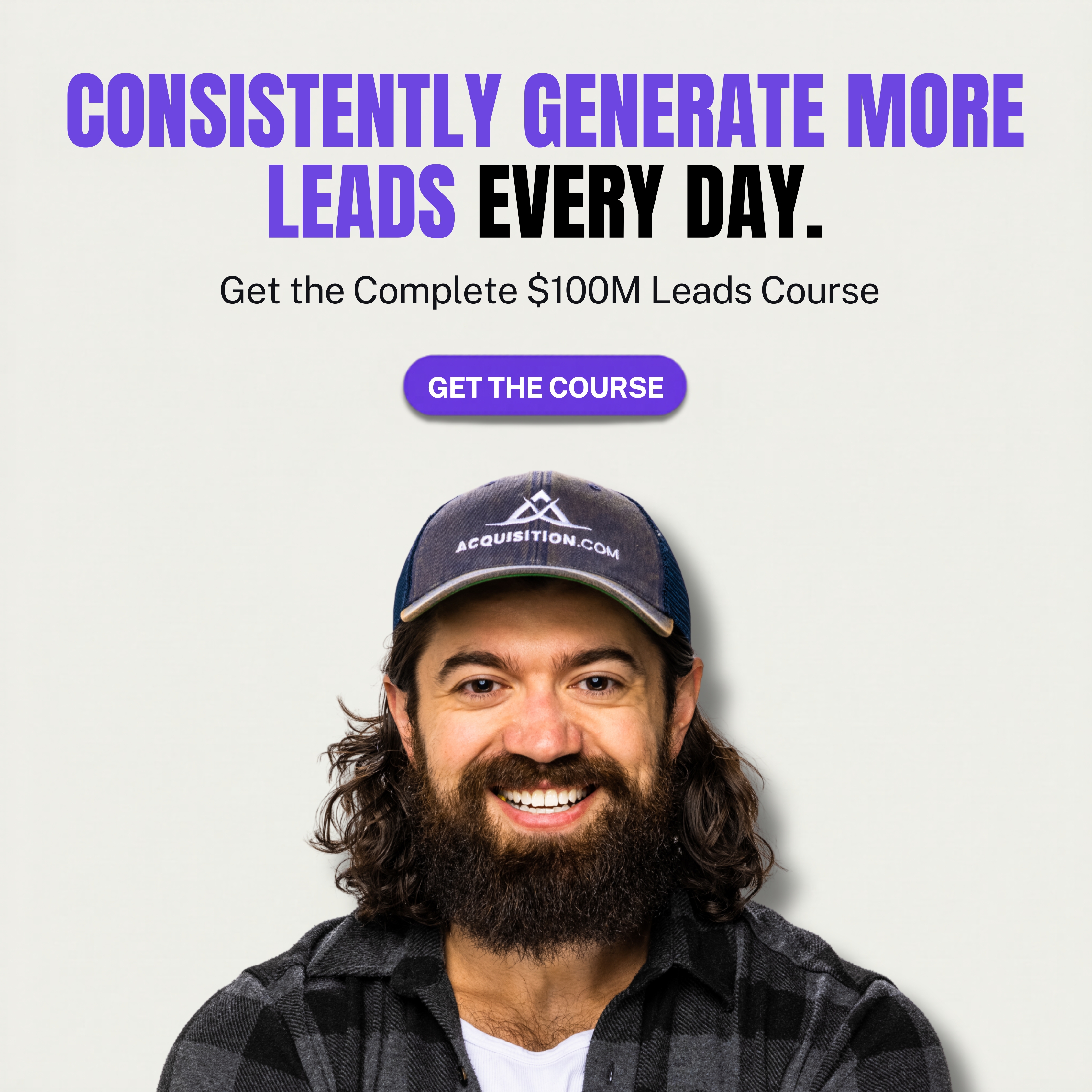 Alex Hormozi Facebook ad