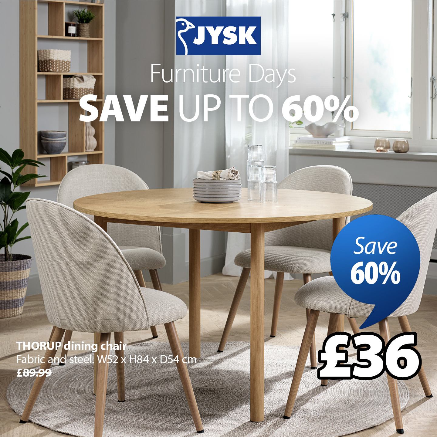 JYSK UK Facebook ad