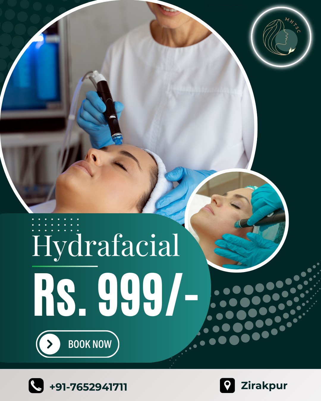 Mahendra Hair Transplant & Skin Clinic Facebook ad
