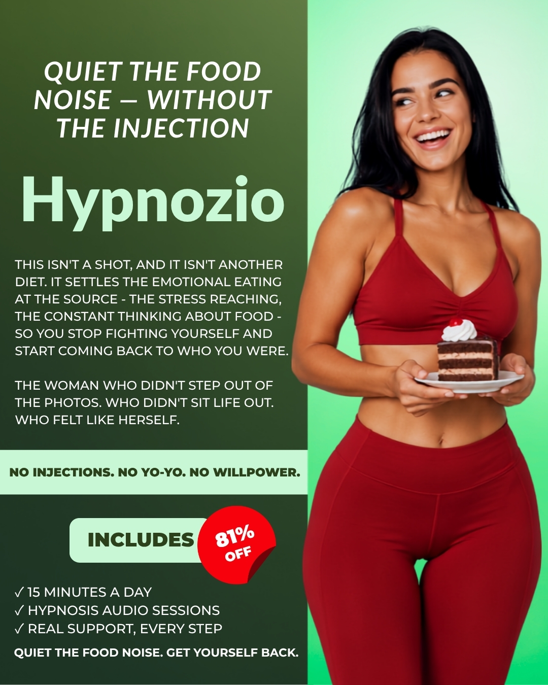 Hypnozio: power of hypnotherapy Facebook ad