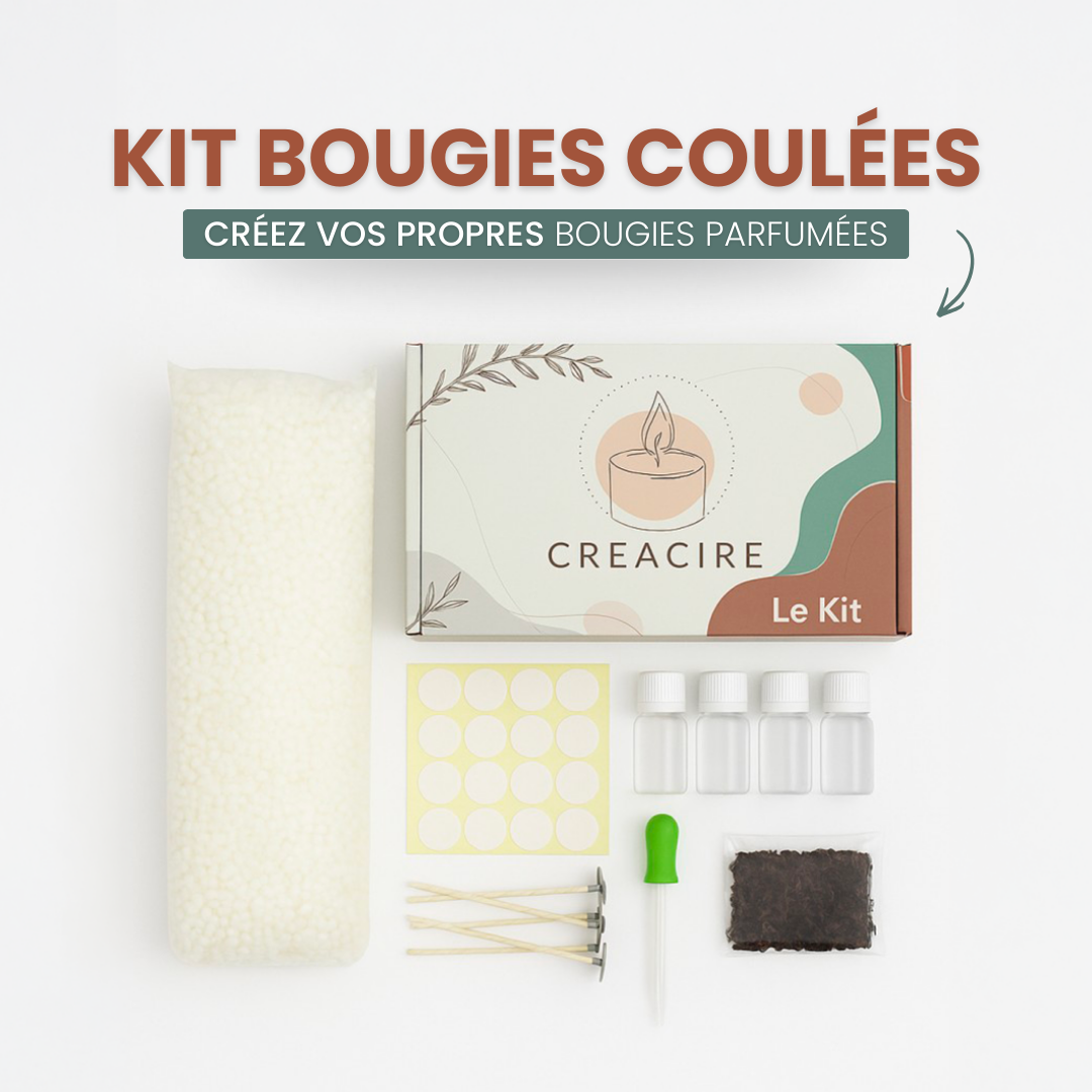 Creacire Facebook ad: Créez vos Bougies avec Créacire!