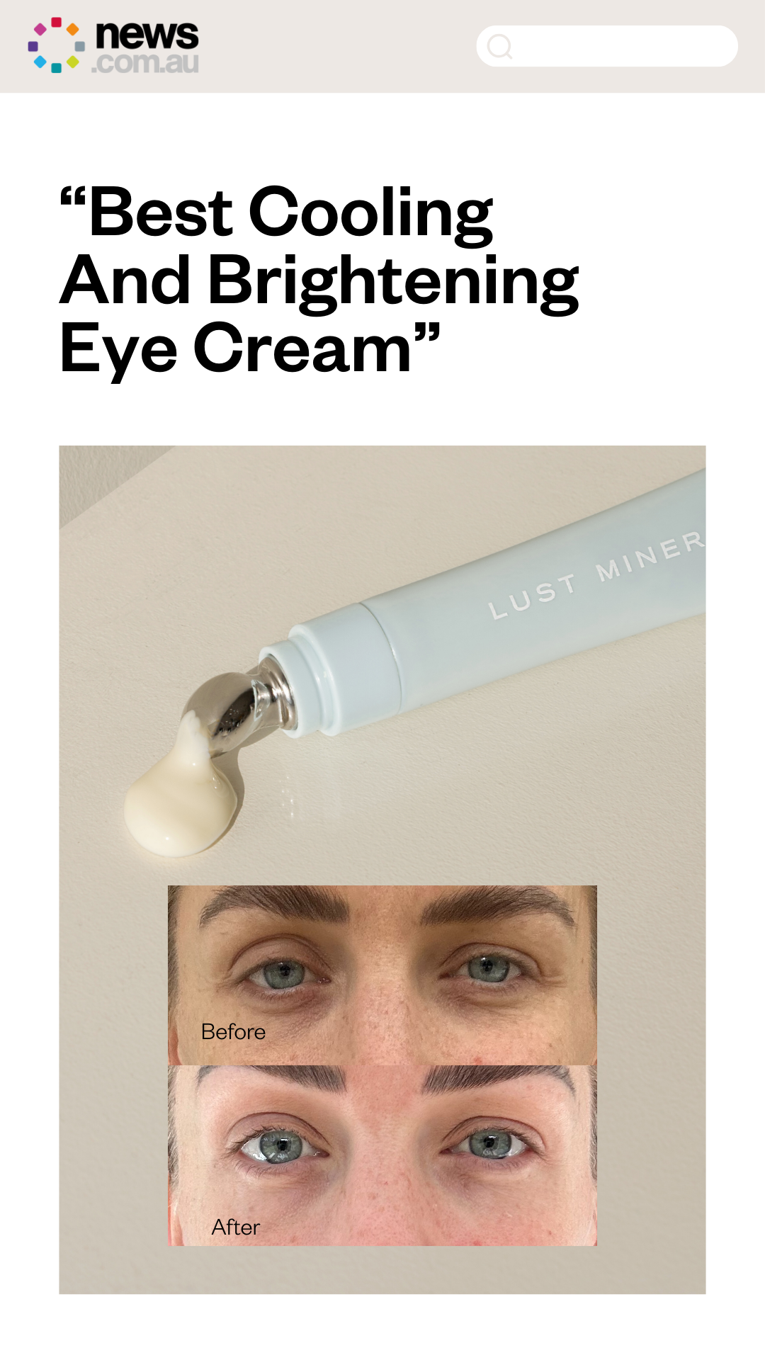 Lust Minerals Facebook ad