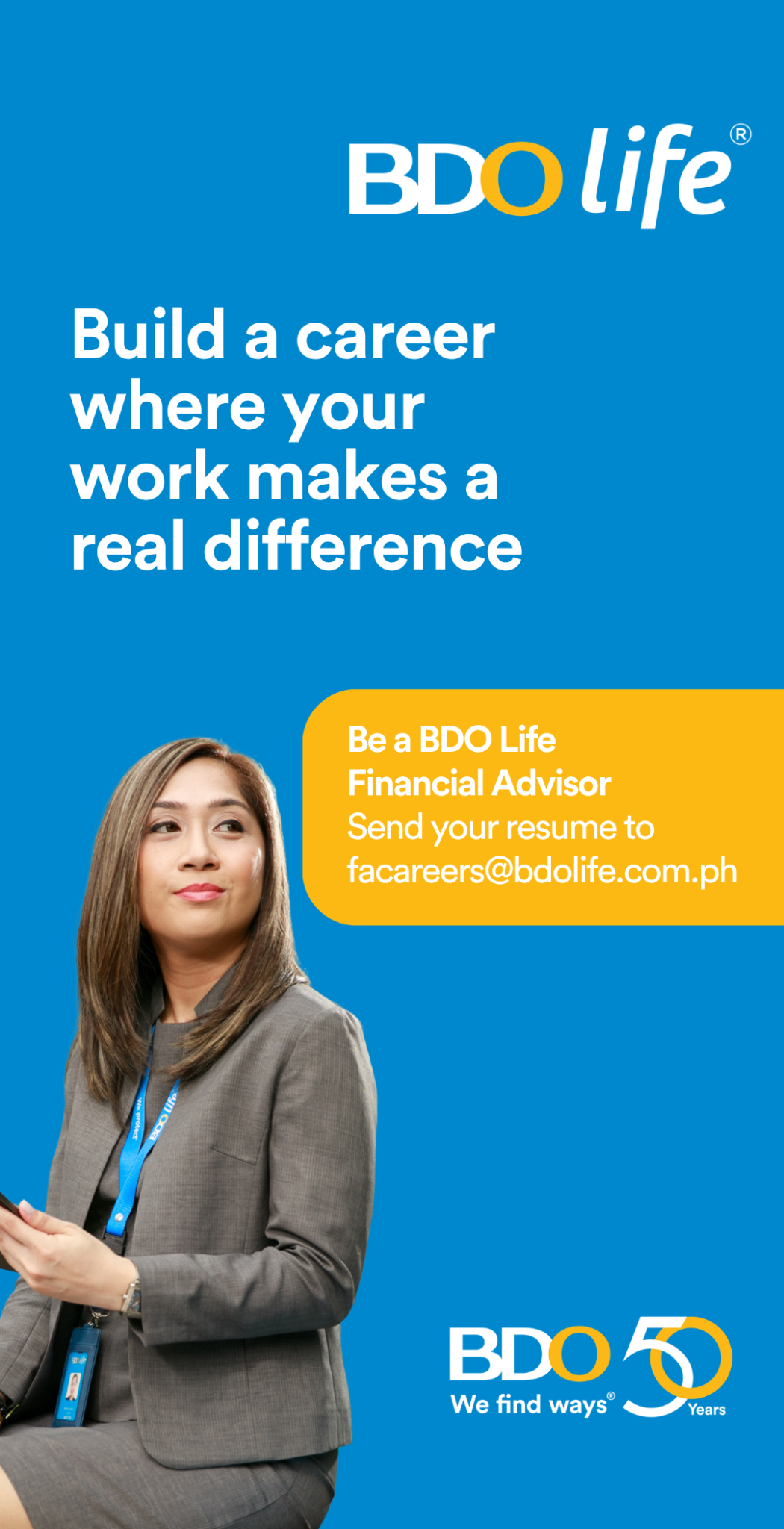 BDO Unibank Facebook ad