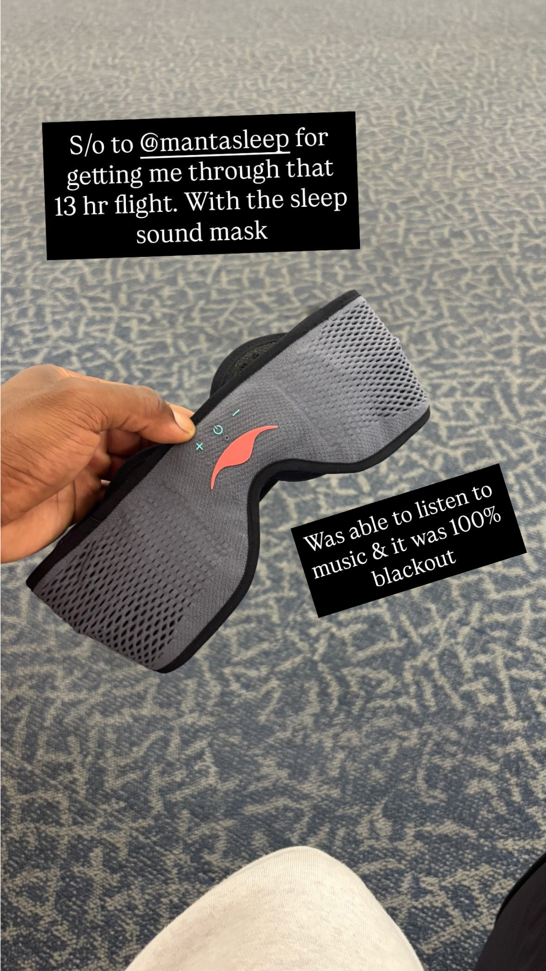 Manta Sleep Facebook ad