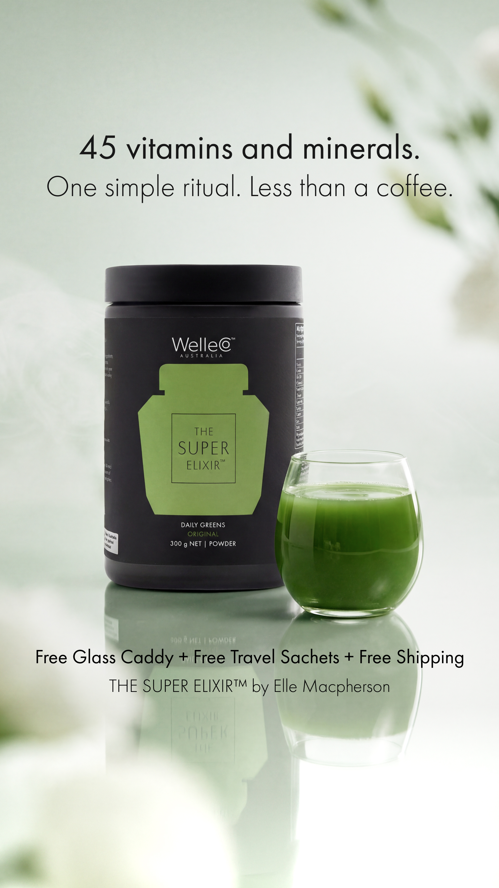 WelleCo Facebook ad