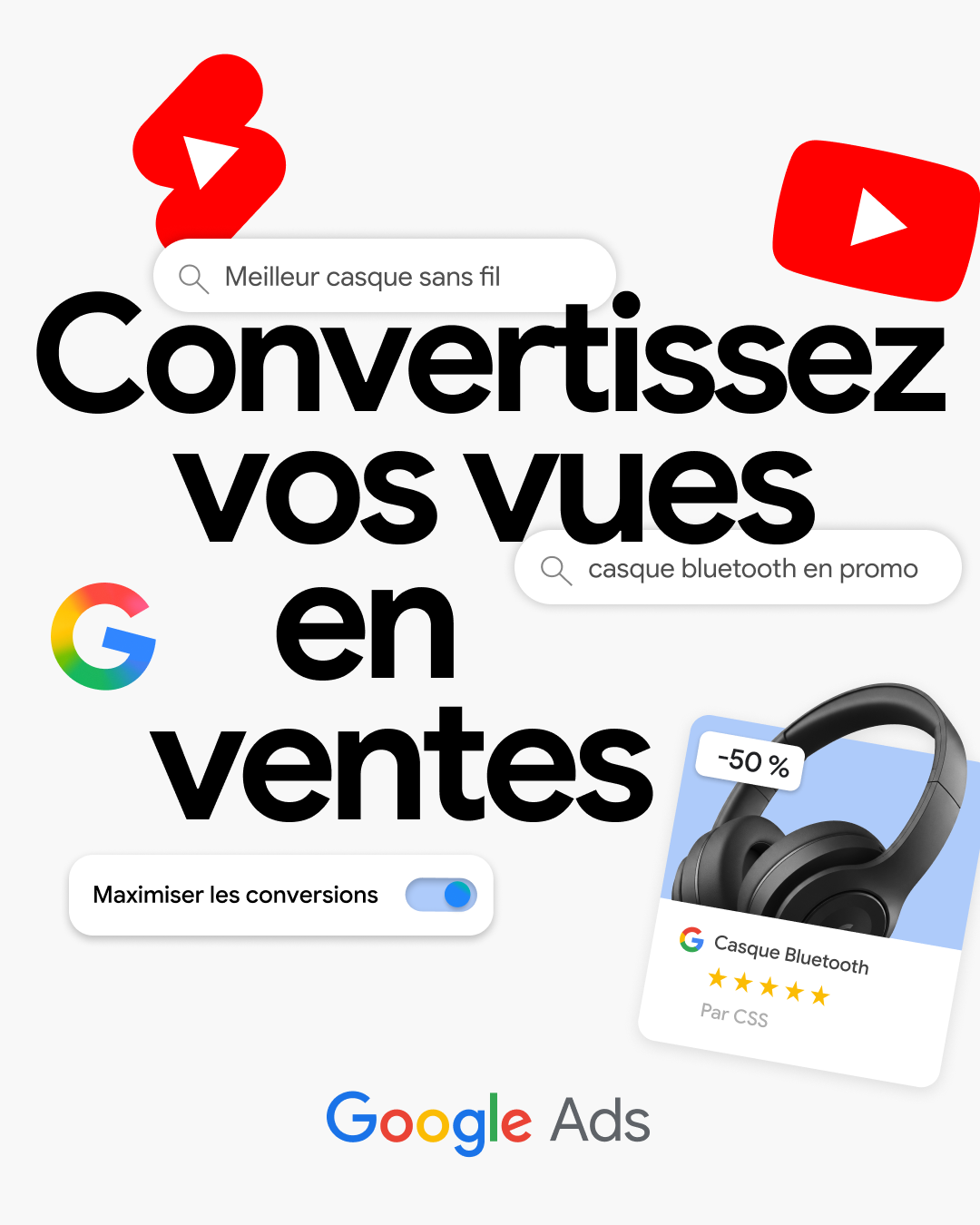 Google Ads Facebook ad