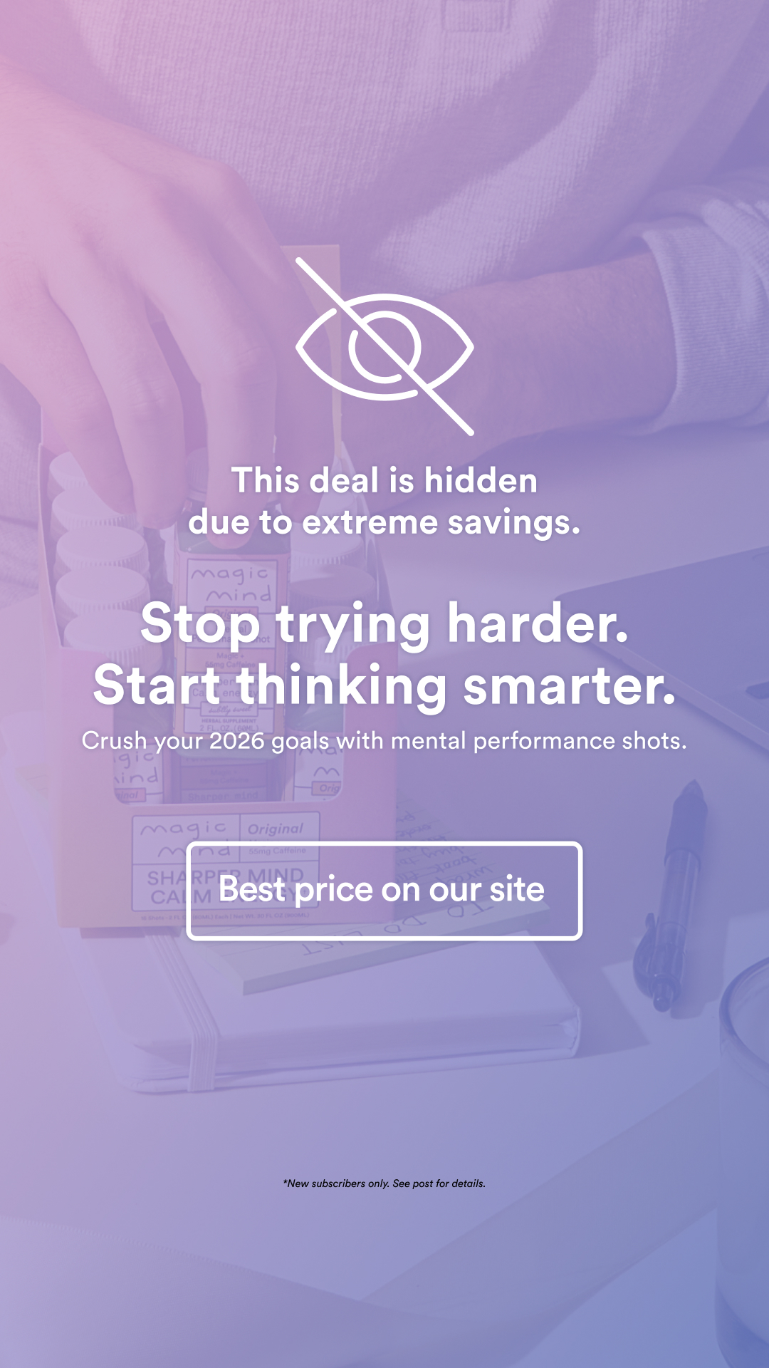 Magic Mind Facebook ad