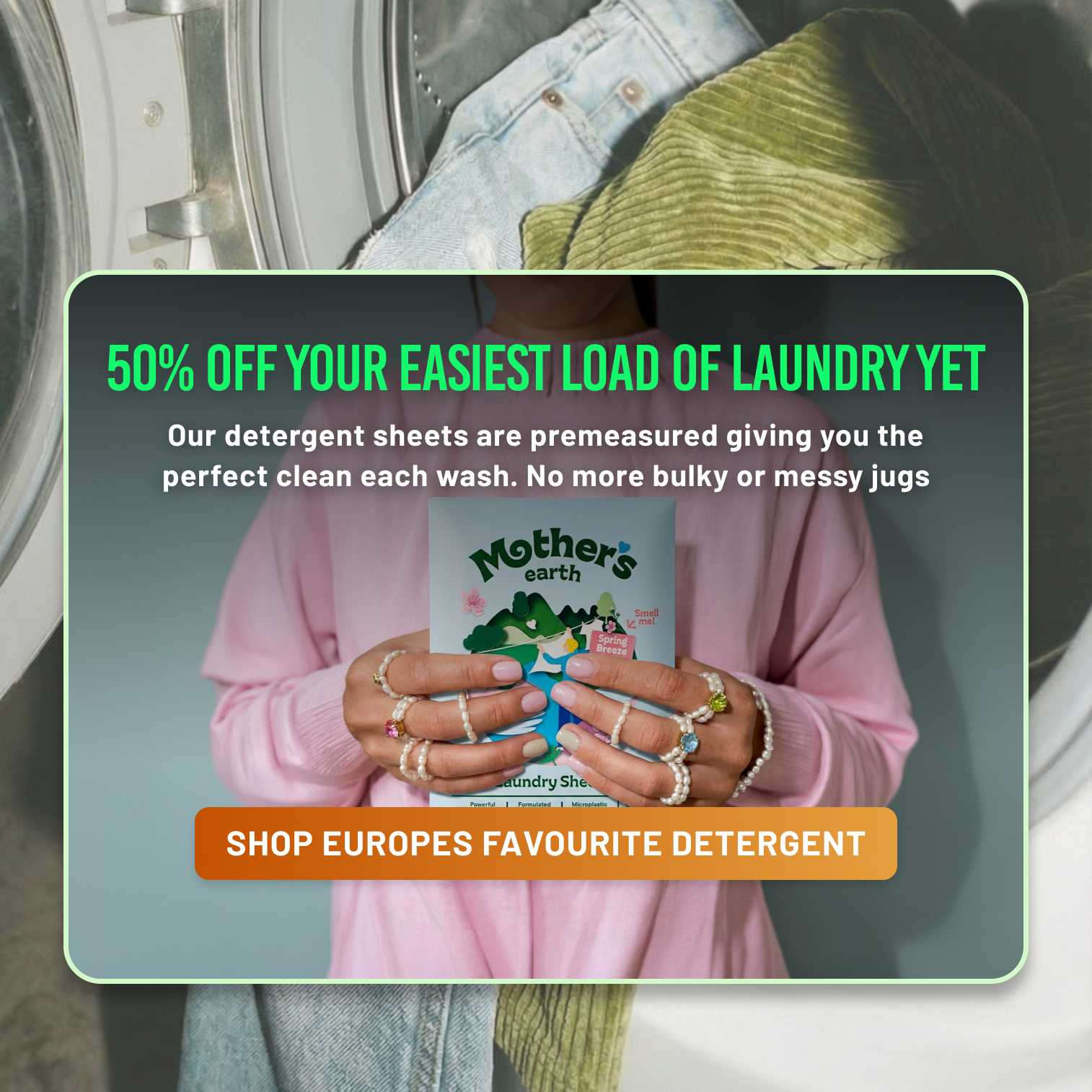 Mothers Earth Facebook ad