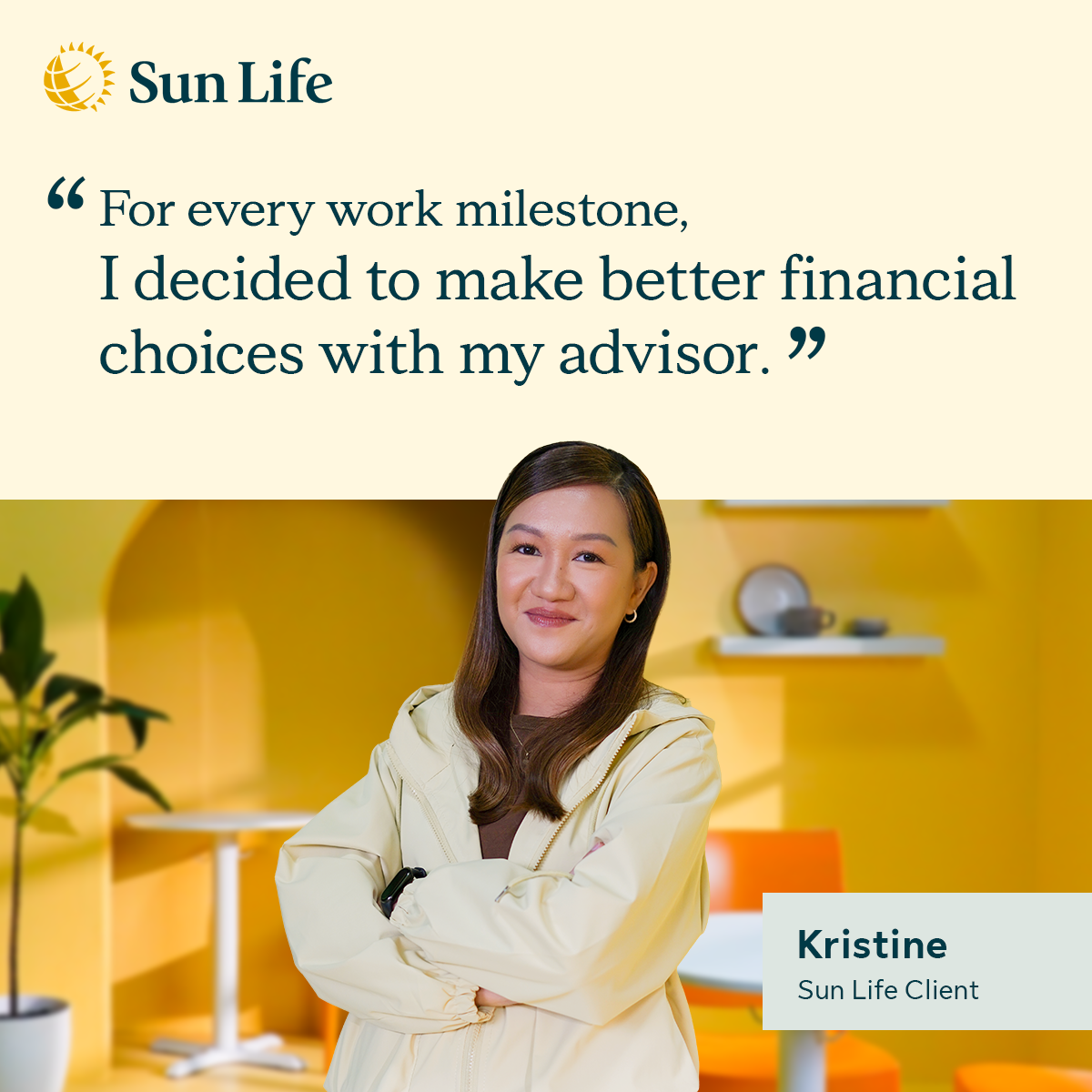 Sun Life Philippines Facebook ad: Make better choices today