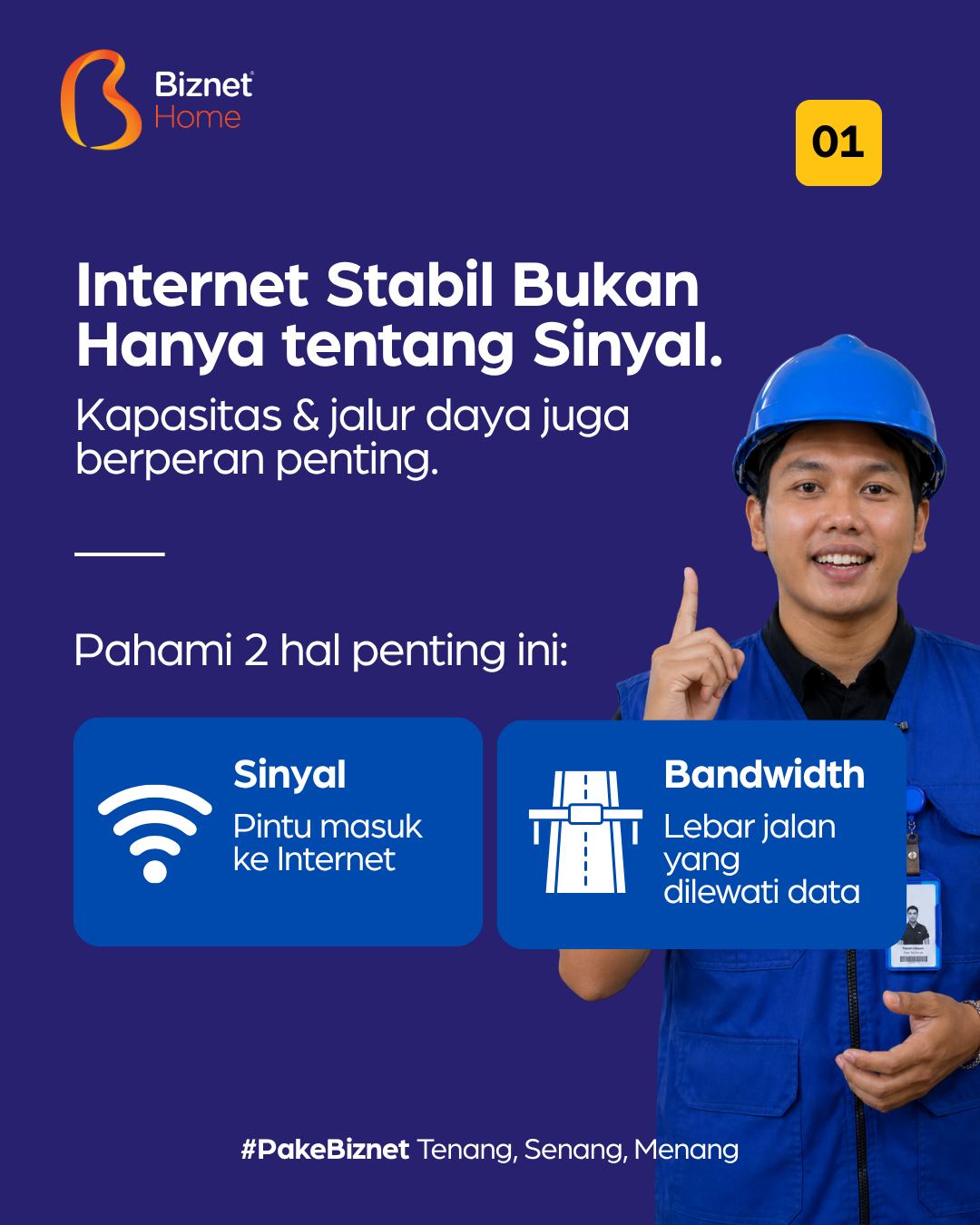 Biznet Home Facebook ad