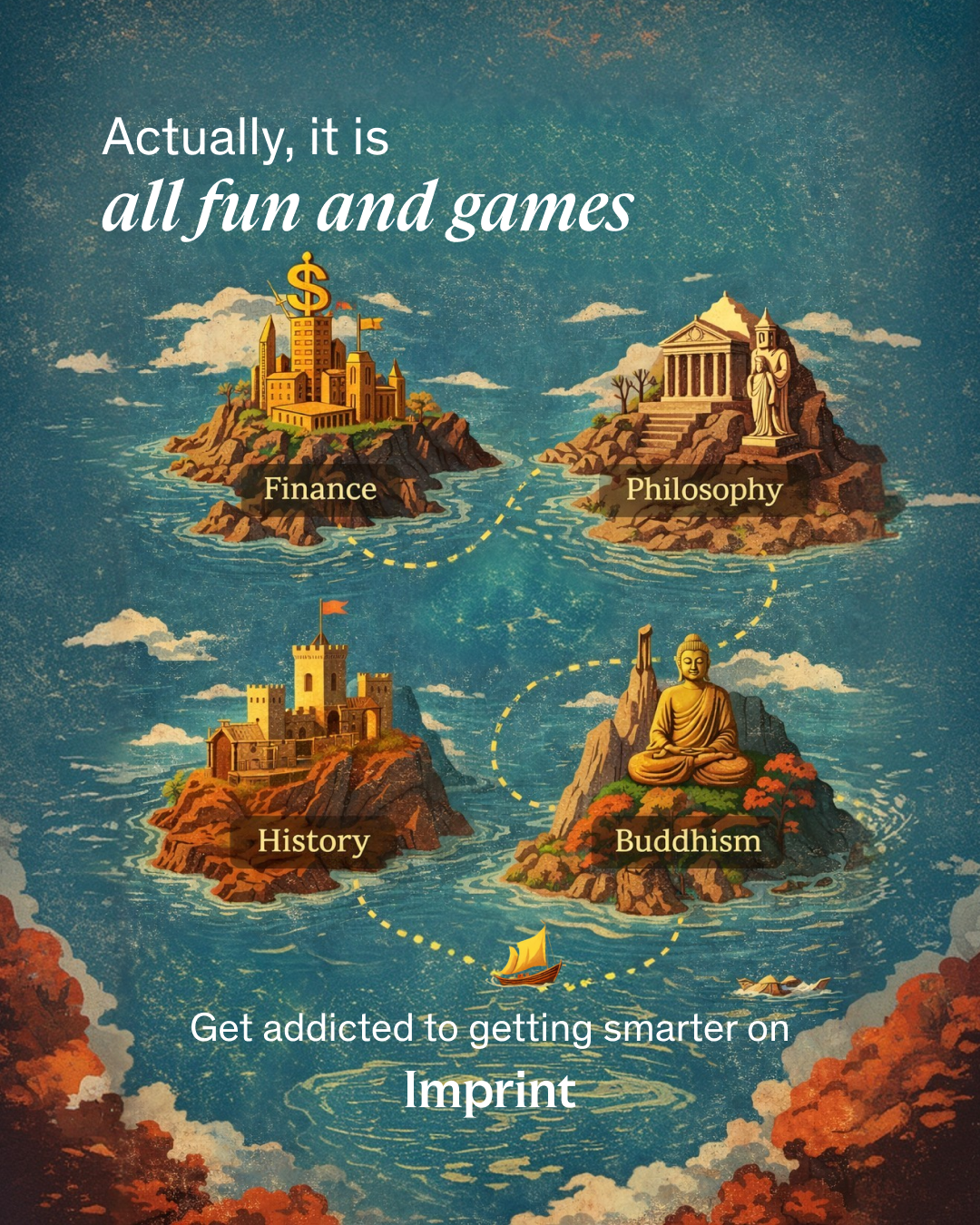 Imprint: Learn Visually Facebook ad