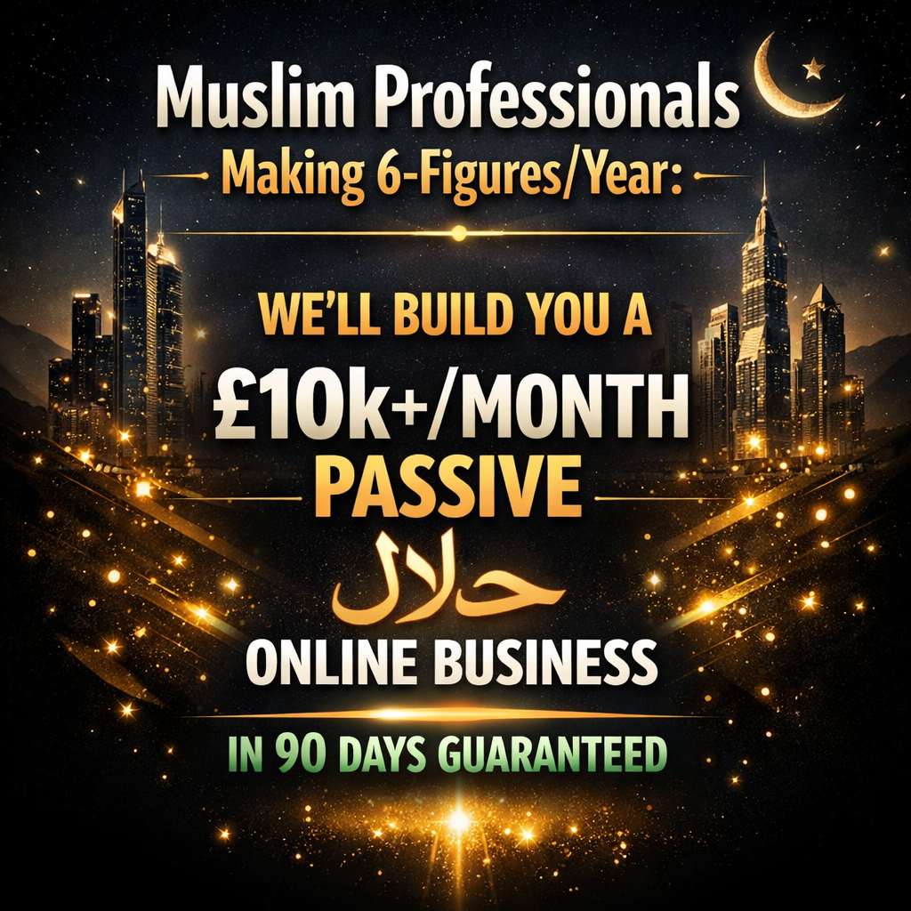 Seara Consulting Global Facebook ad: How To Build a 6-Figure Halal Business