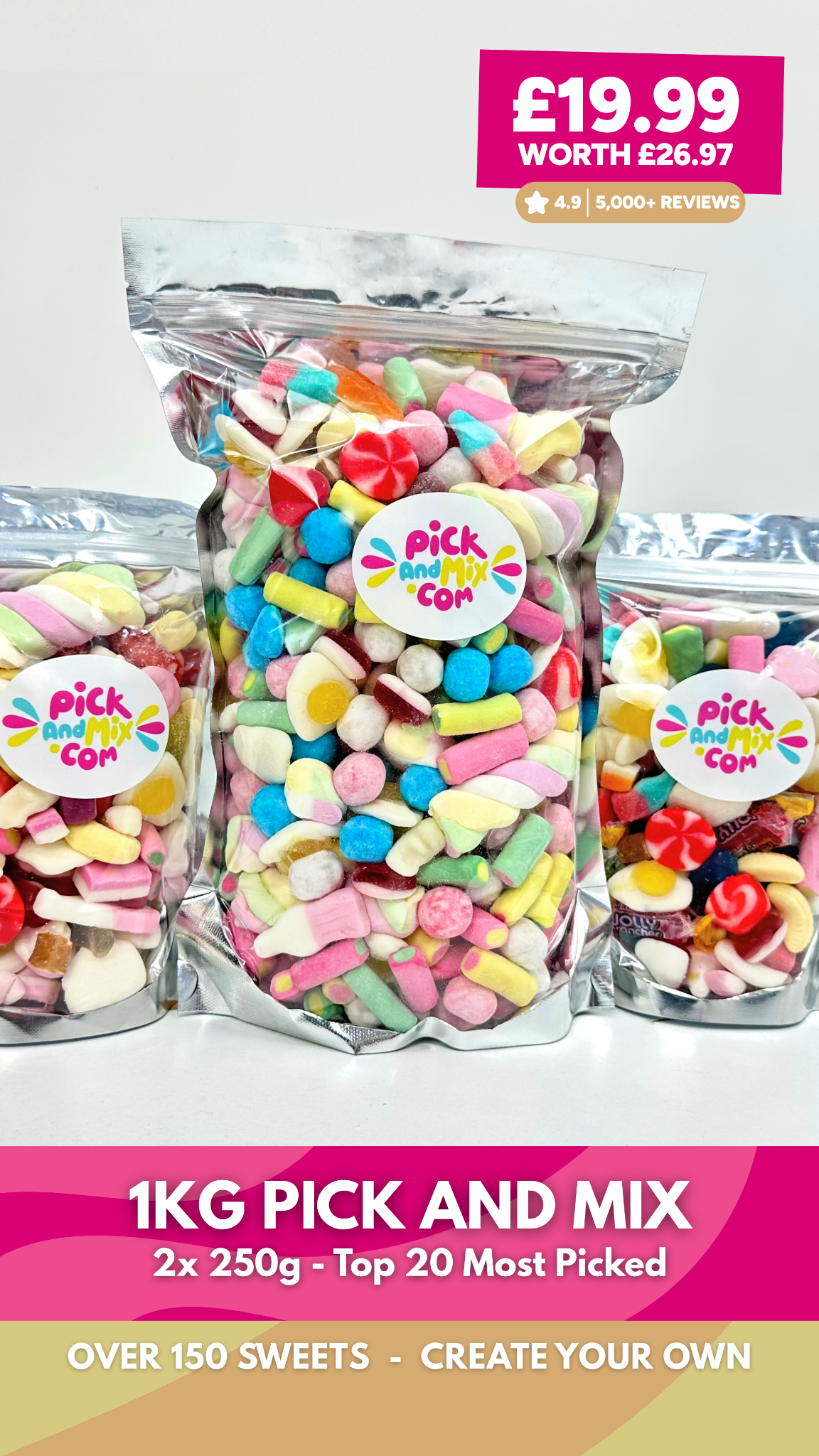 PickandMix.com Facebook ad