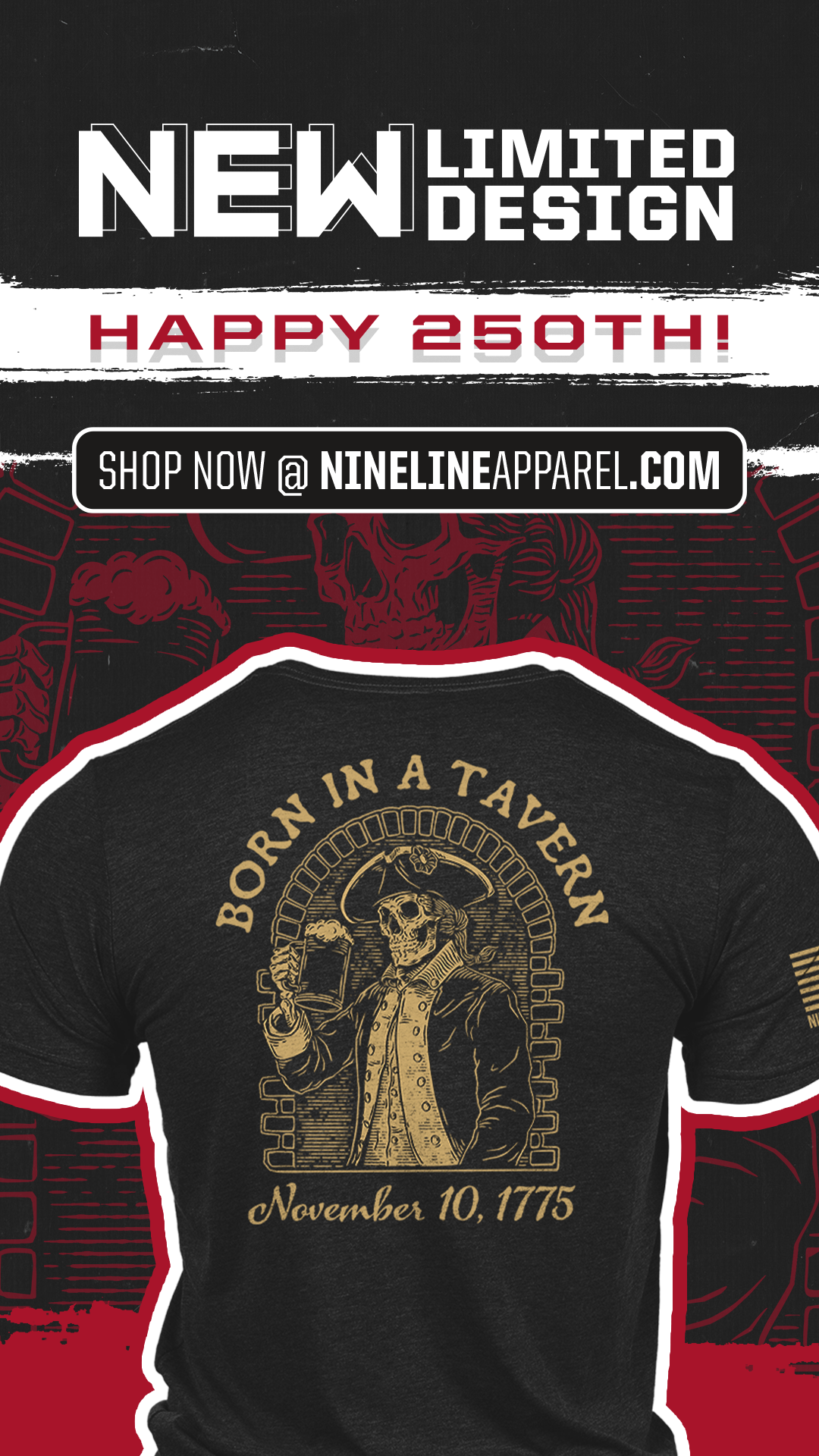 Nine Line Apparel Facebook ad